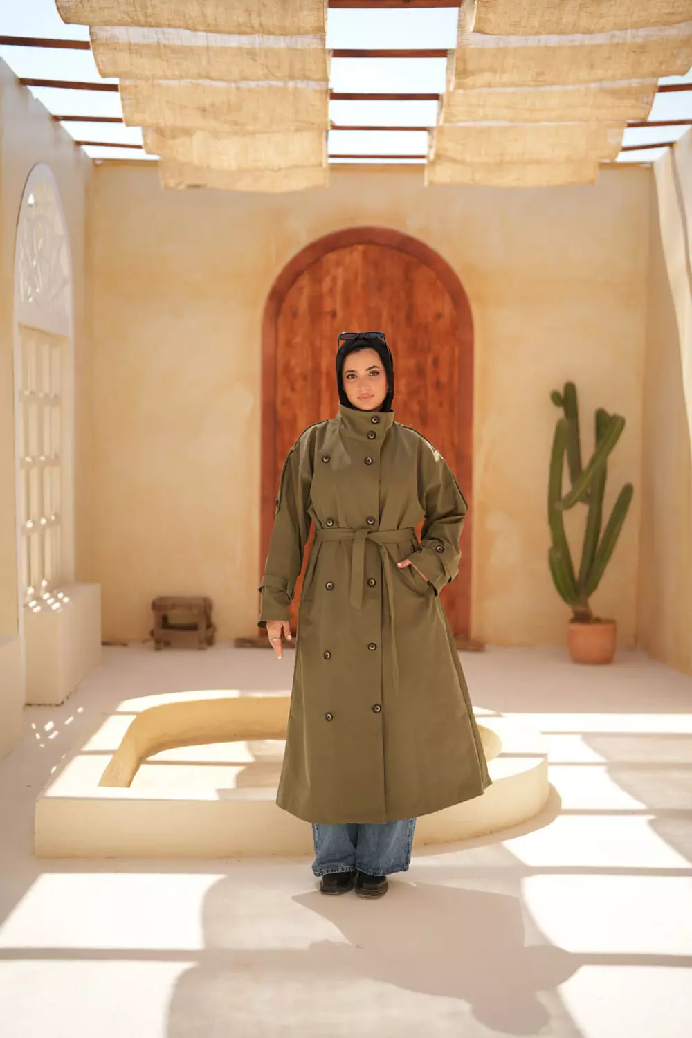 coat gabardine 3 button  4