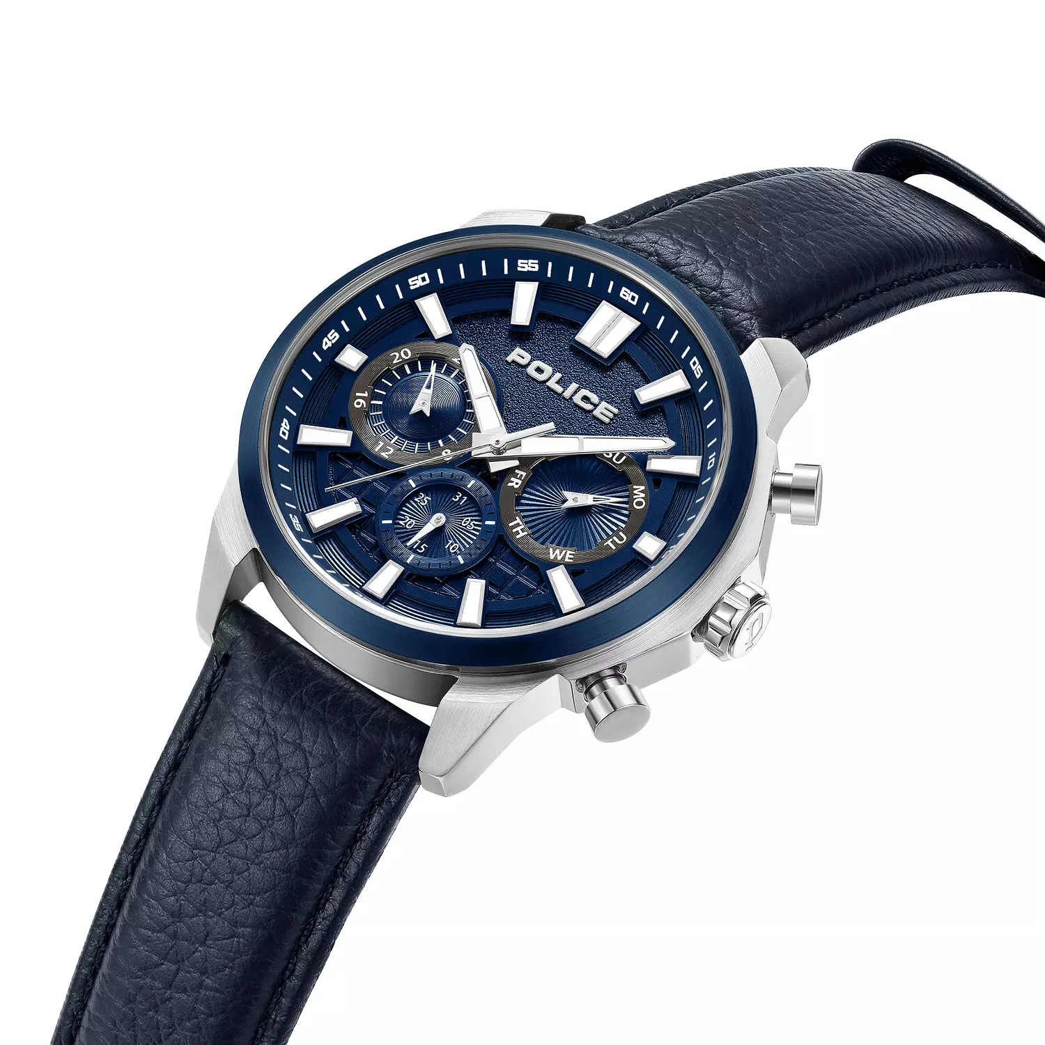Police PEWJF0021041 Rangy Multifunction Mens Wrist Watch with Stainless Steel Case, 44x50.5mm 2