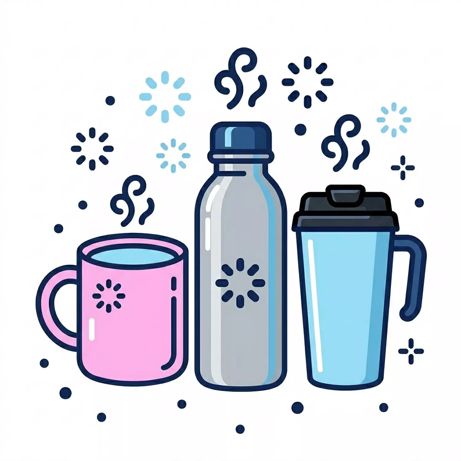 <p style="text-align: center">Mugs &amp; Bottles</p>