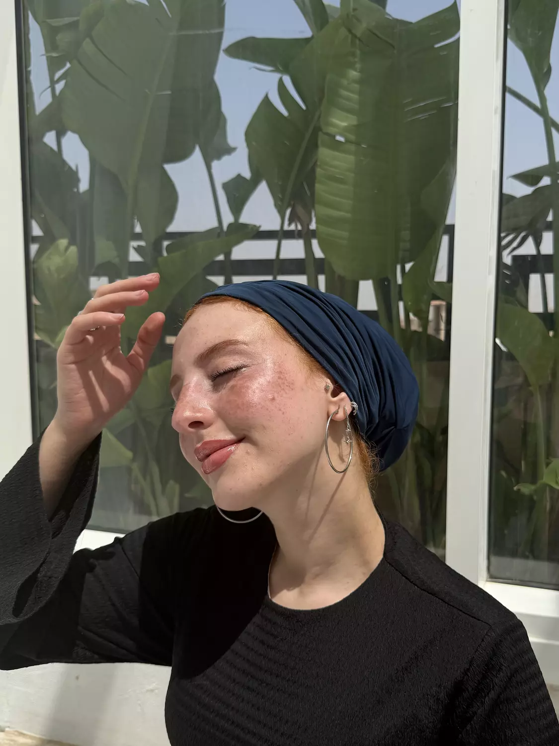 The navy blue turban 5
