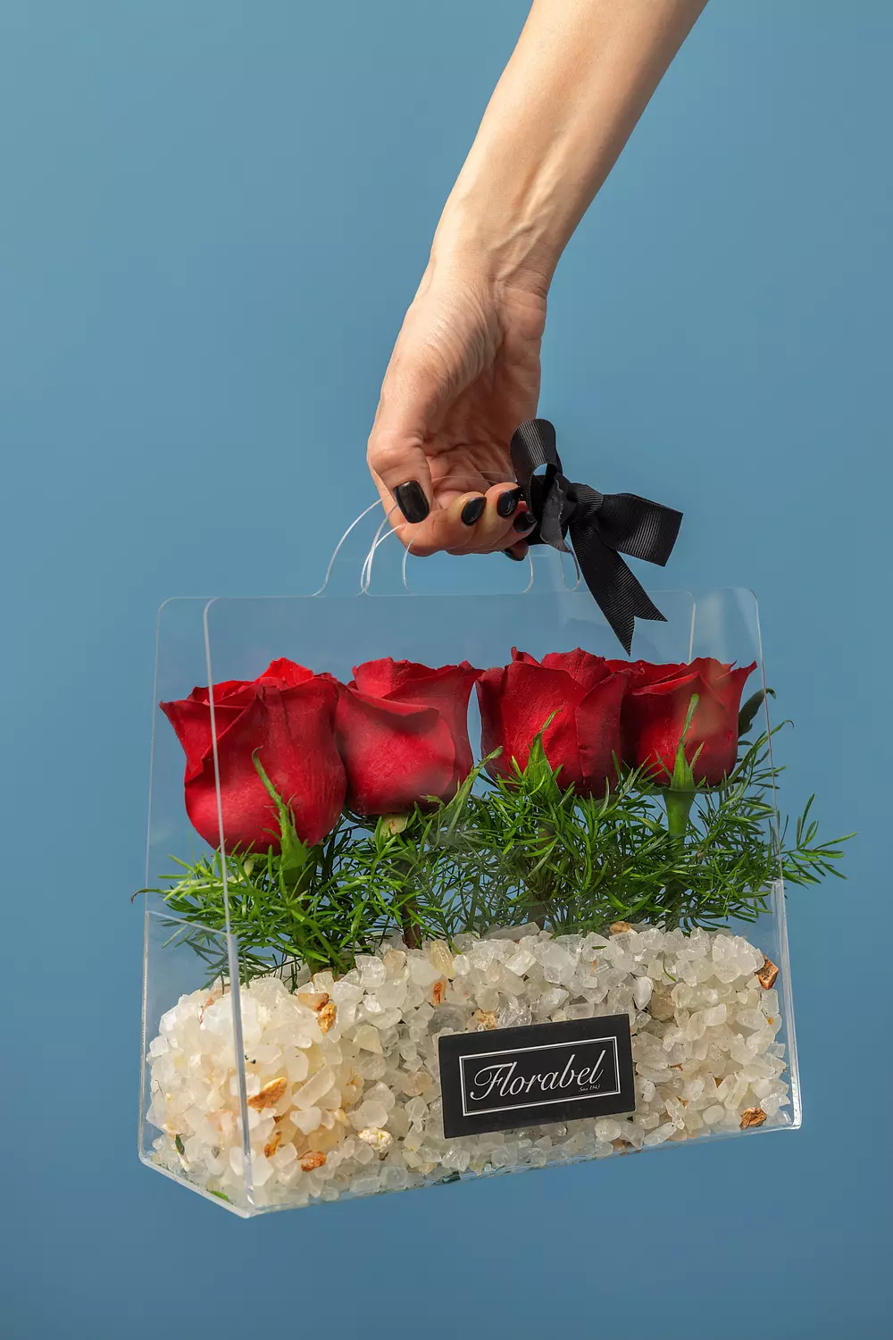 I Love You Always Flower Bag
