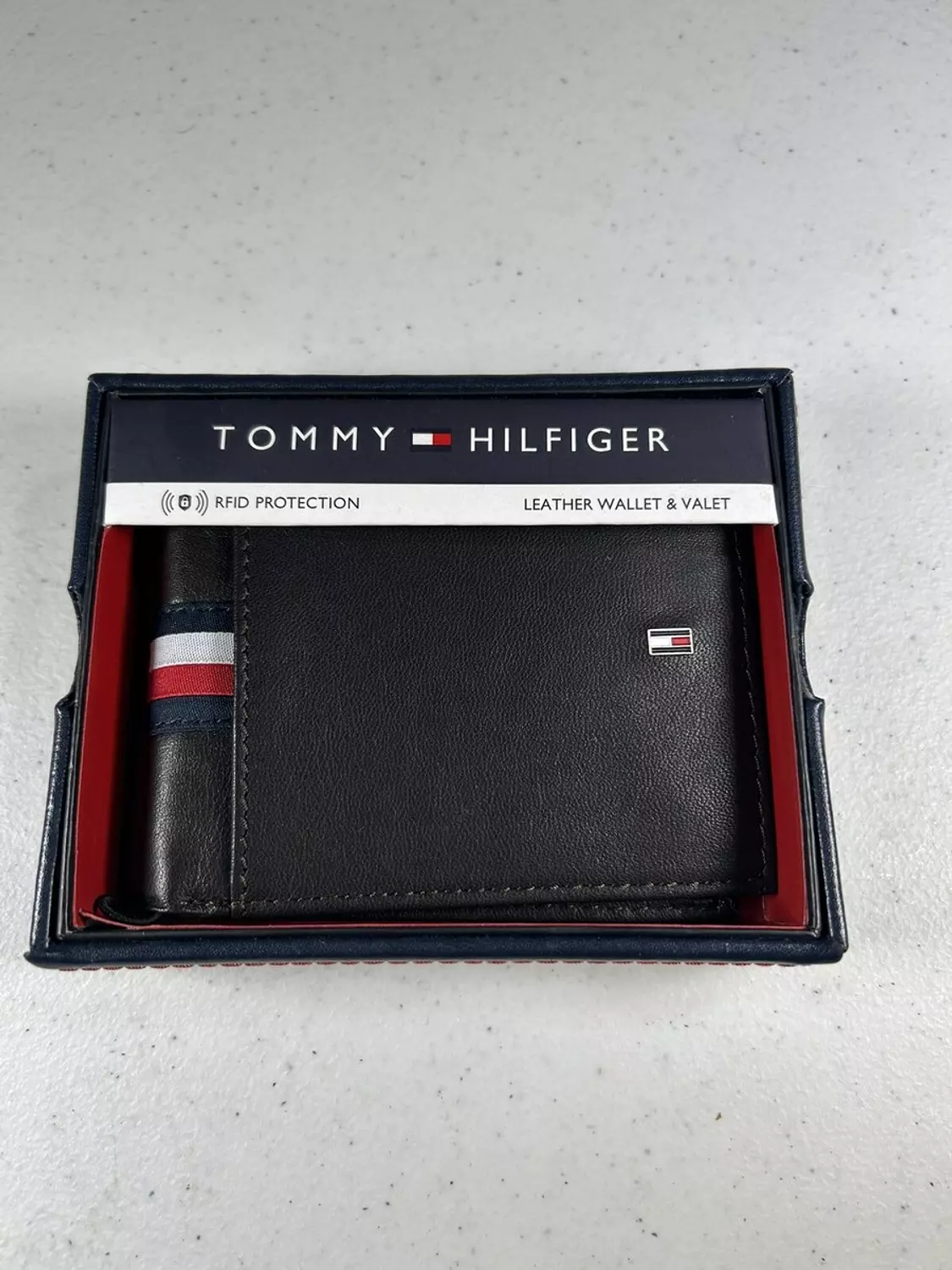 Tommy Hilfiger Leather Wallet with RFID Protection image