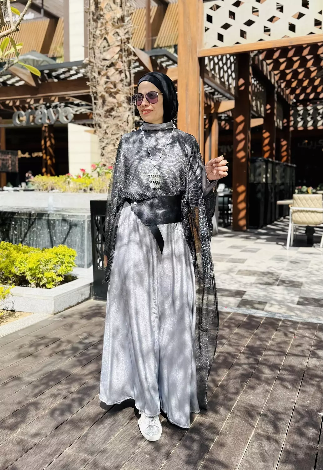 Gray dress image