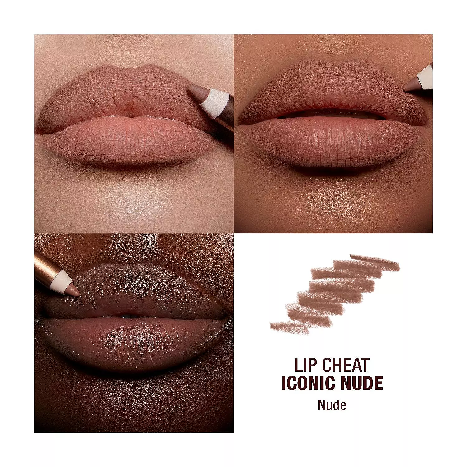 Charlotte Tilbury Mini Iconic Lip Cheat Lip Liner Trio 5