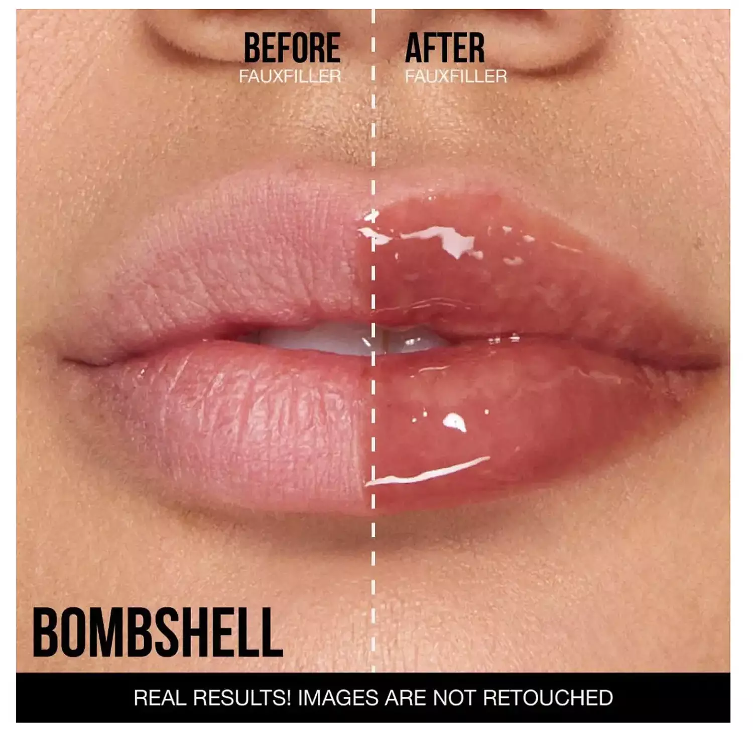 Faux Filler Shiny Non-Sticky Lip Gloss 2