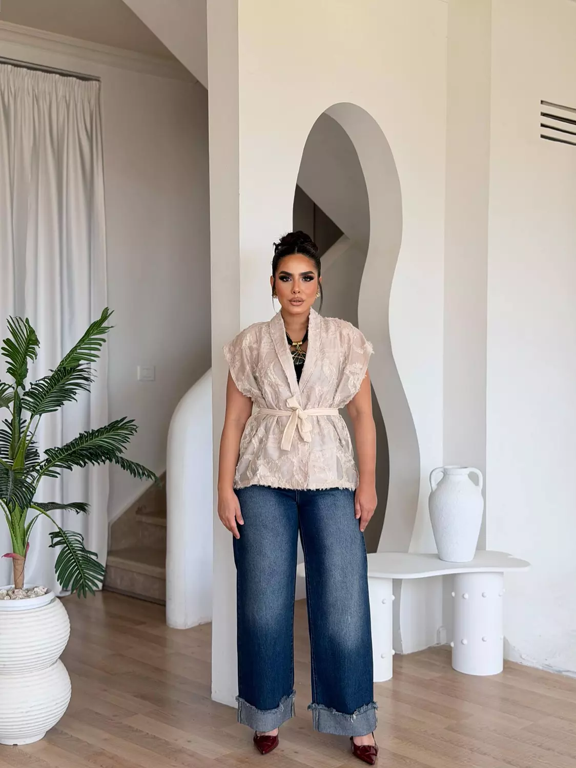 Solenne Belted Vest 5