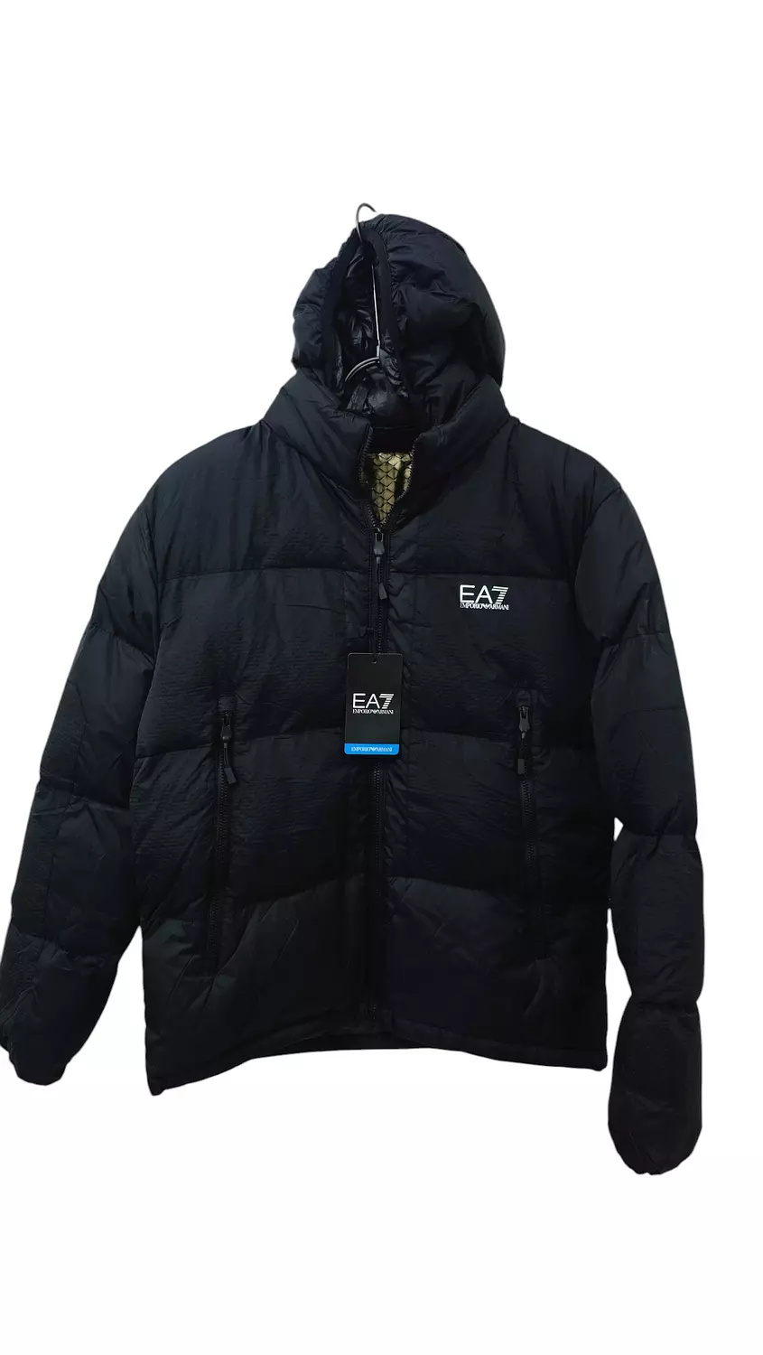 EA7 puffer jacket black 4