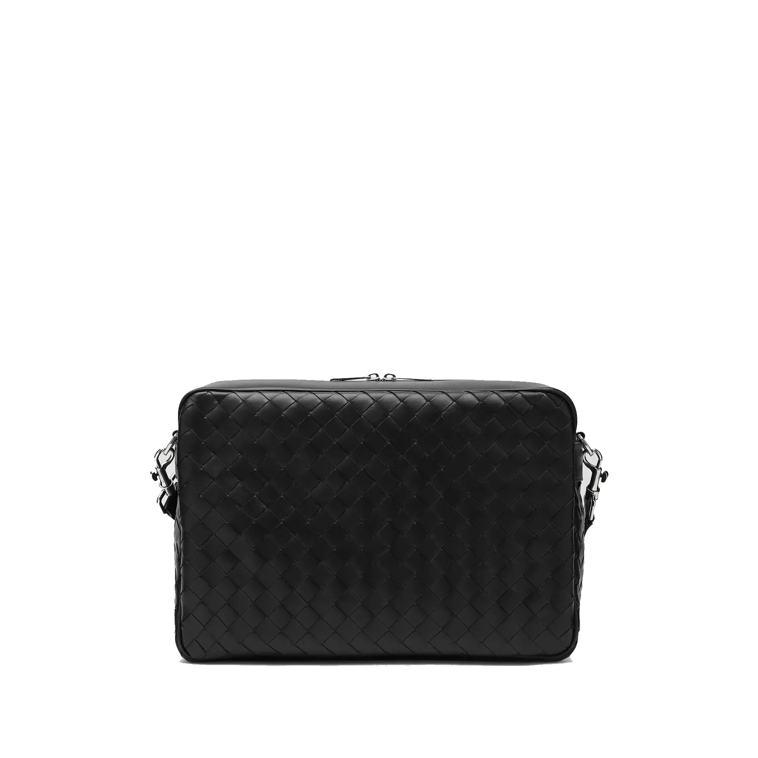 black Bottega Veneta Large Bag, crafted from leather image