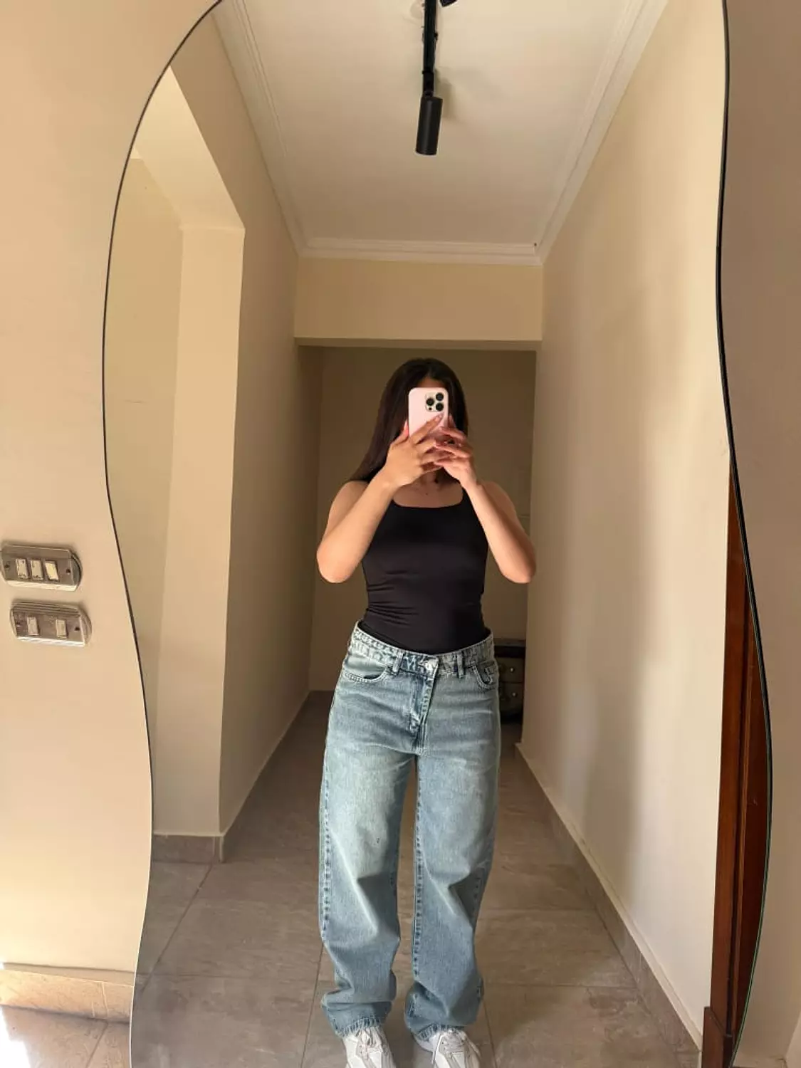 Straight Leg Jeans Dirty Blue image