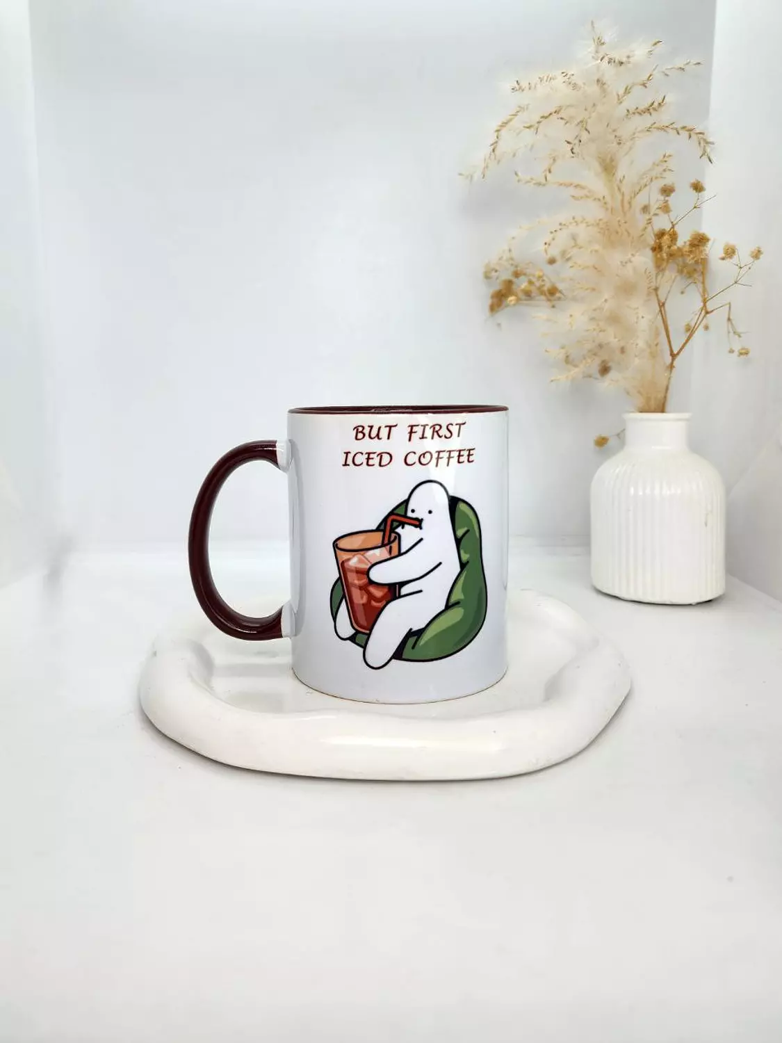 Mug BUT FIRST ICED COFFEE image