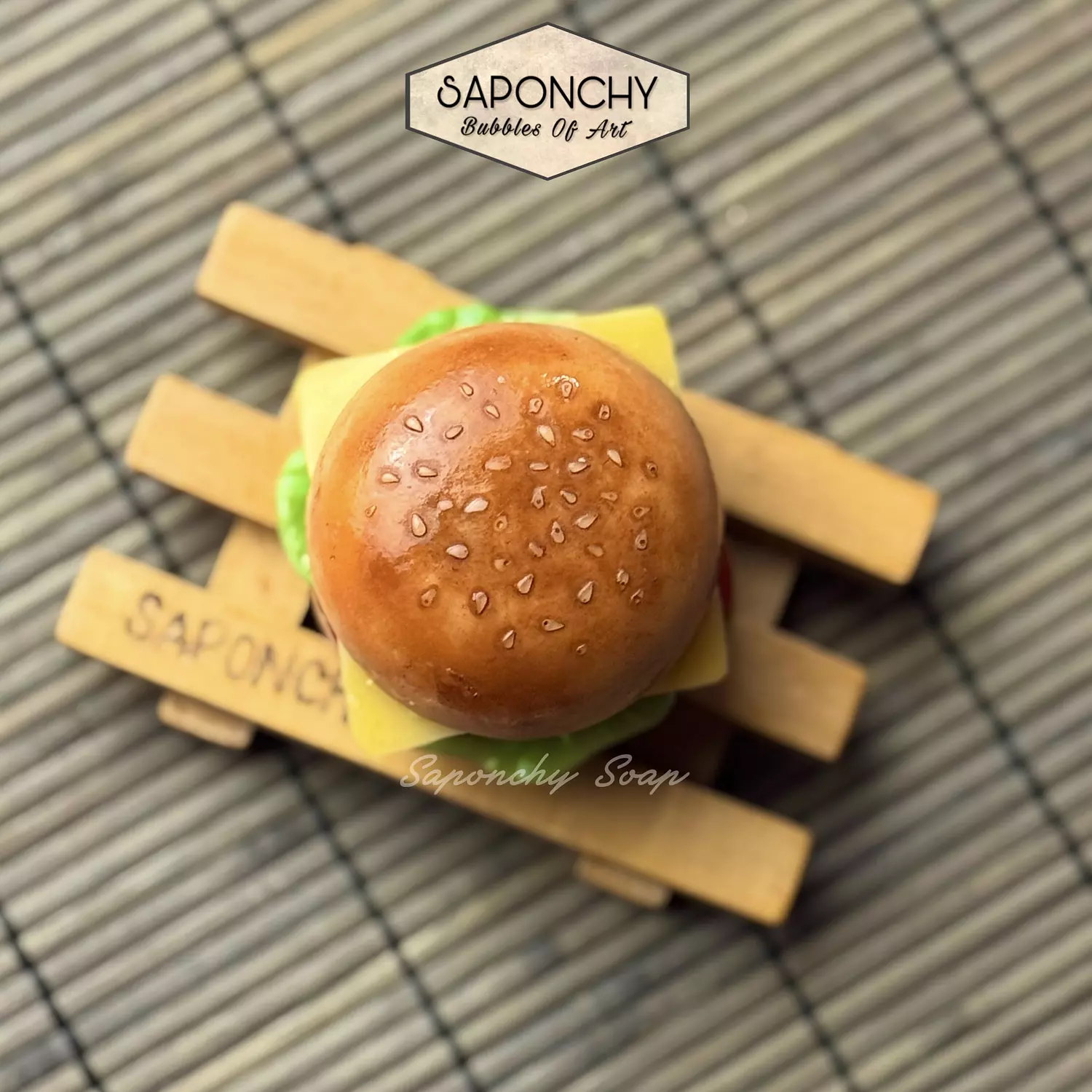 CHEESE BURGER SOAP 2