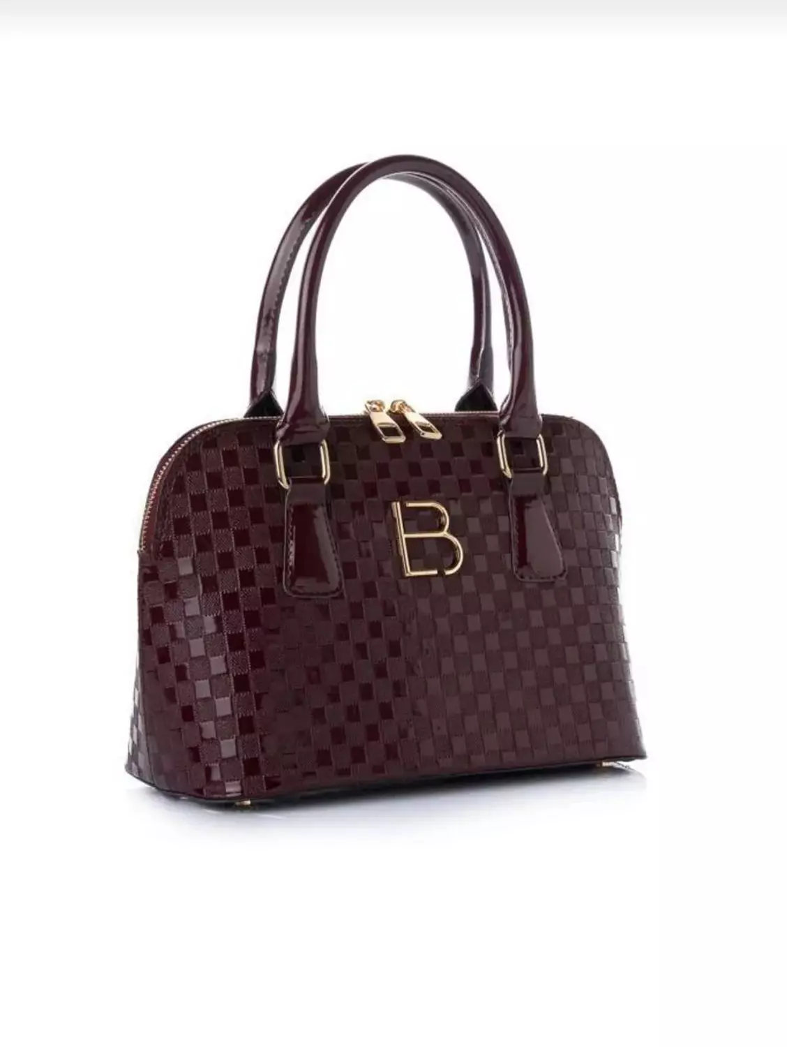 Burgundy Chic Tote image