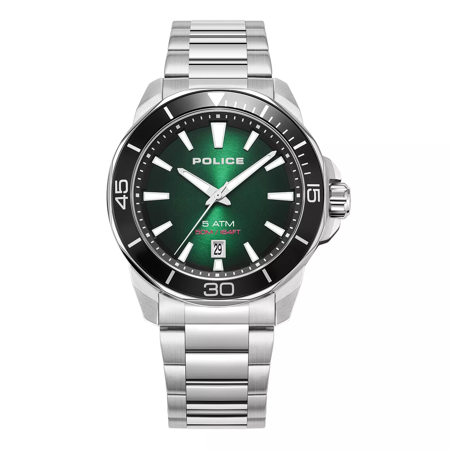 Police PEWJH0021401 Thornton Gents Analog Watch With Stainless Steel Bracelet image