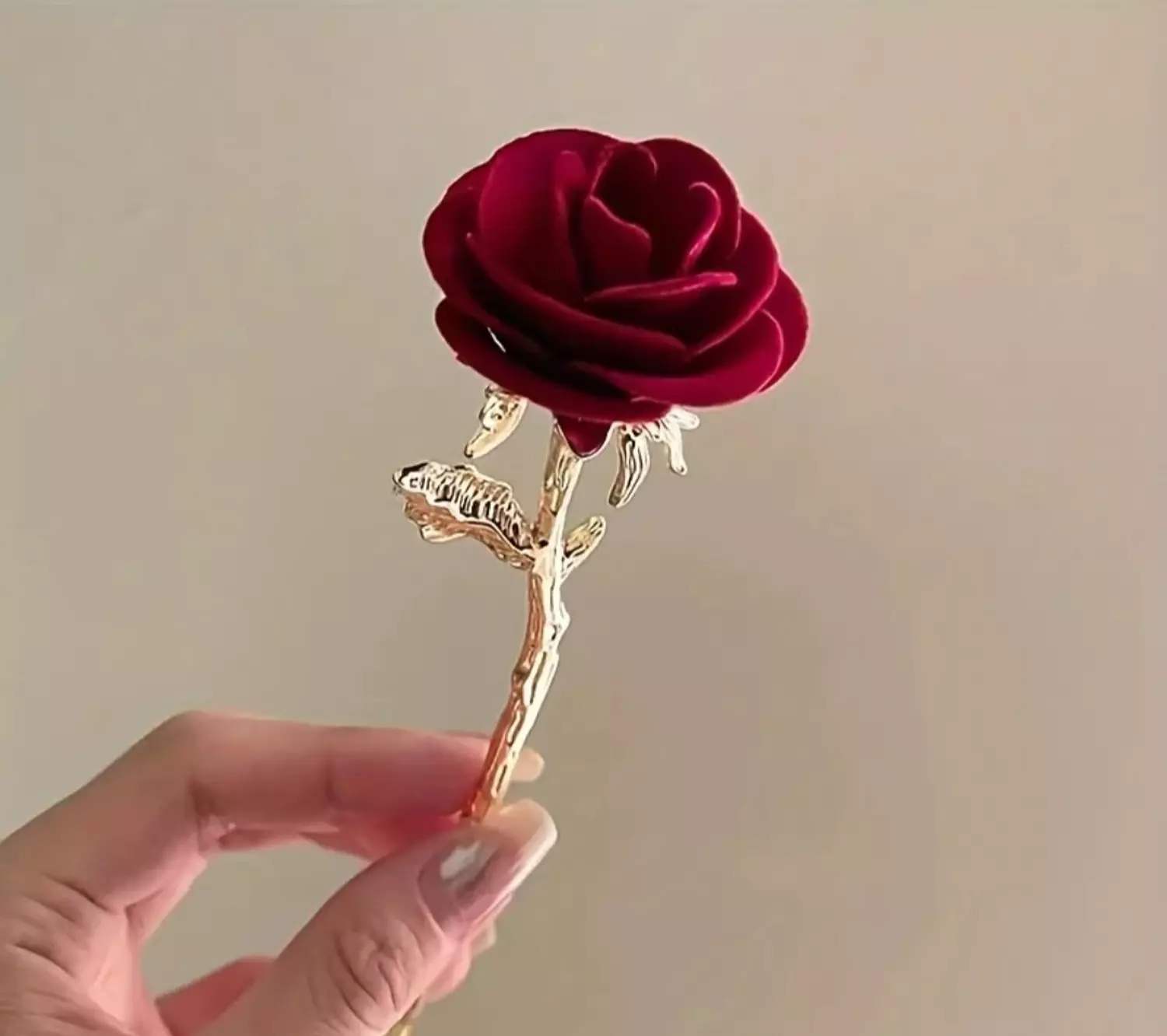 Red Rose Hairpin 2