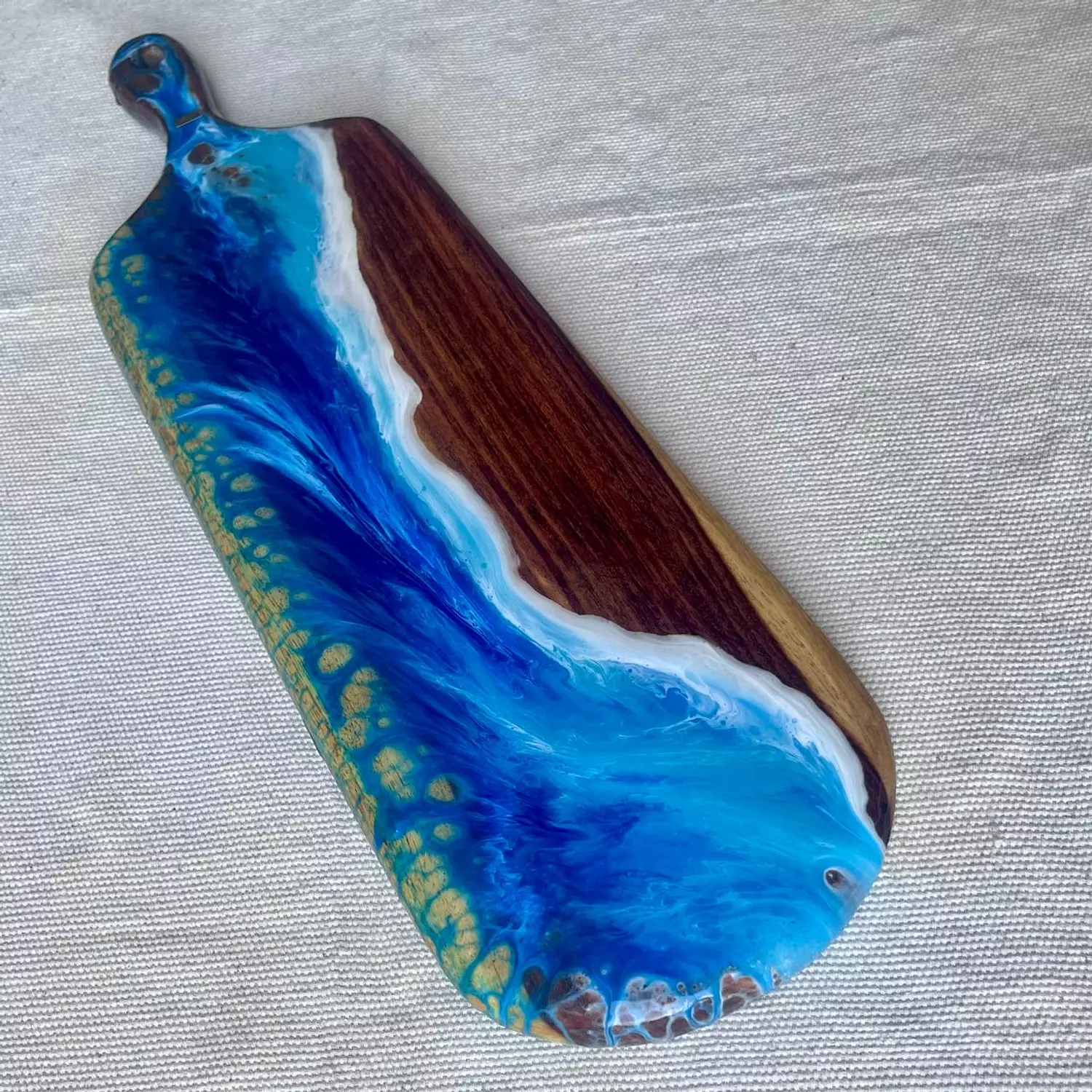 Sea/Wood Cheese Serving Board hover image