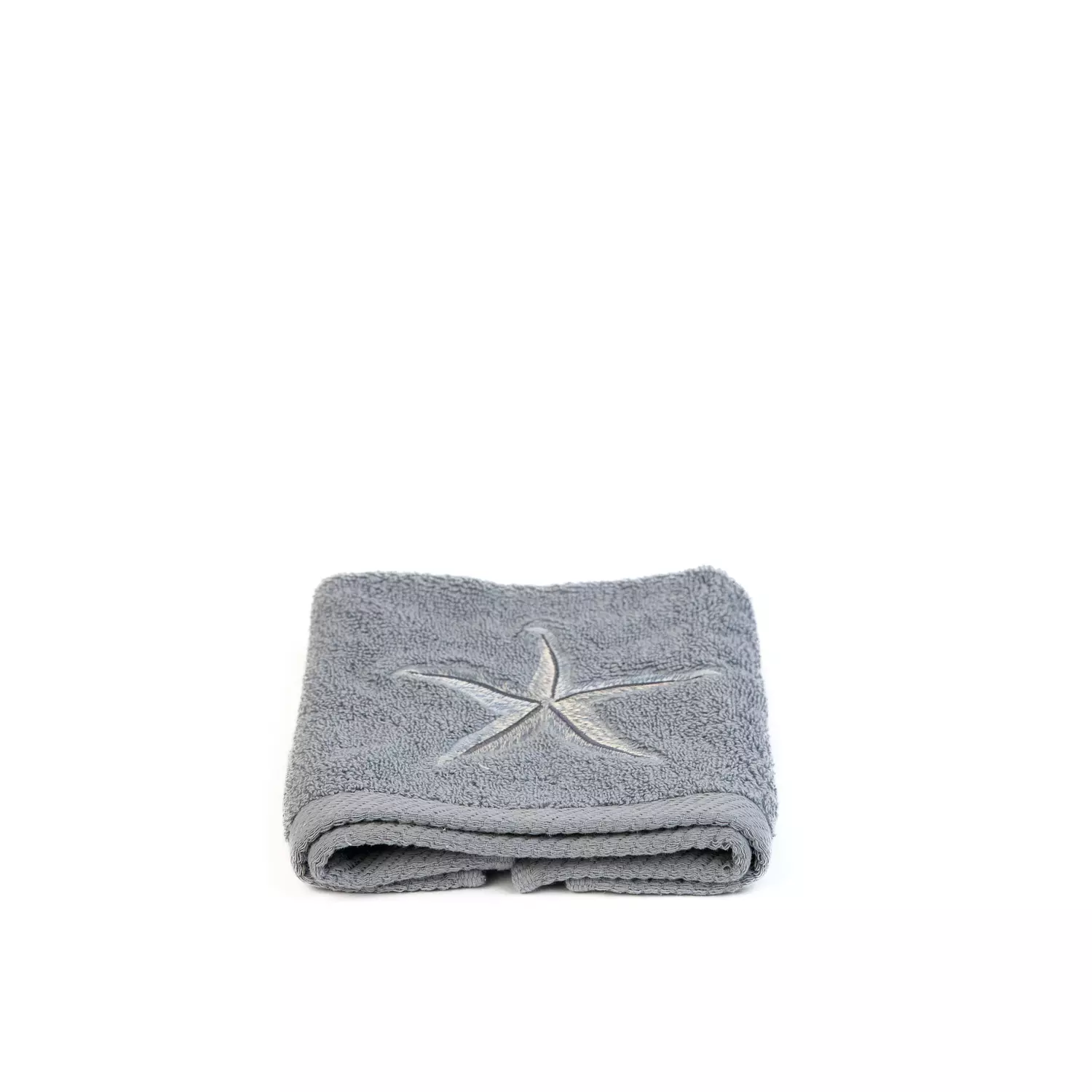 Small grey single towel  image