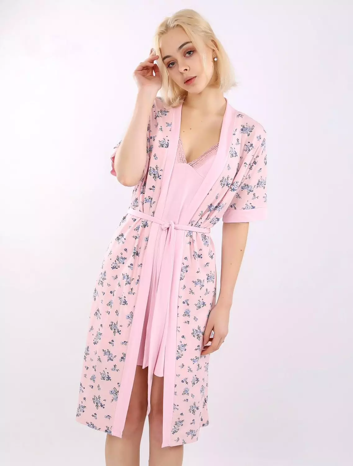 V716 Blossoms robe set  3