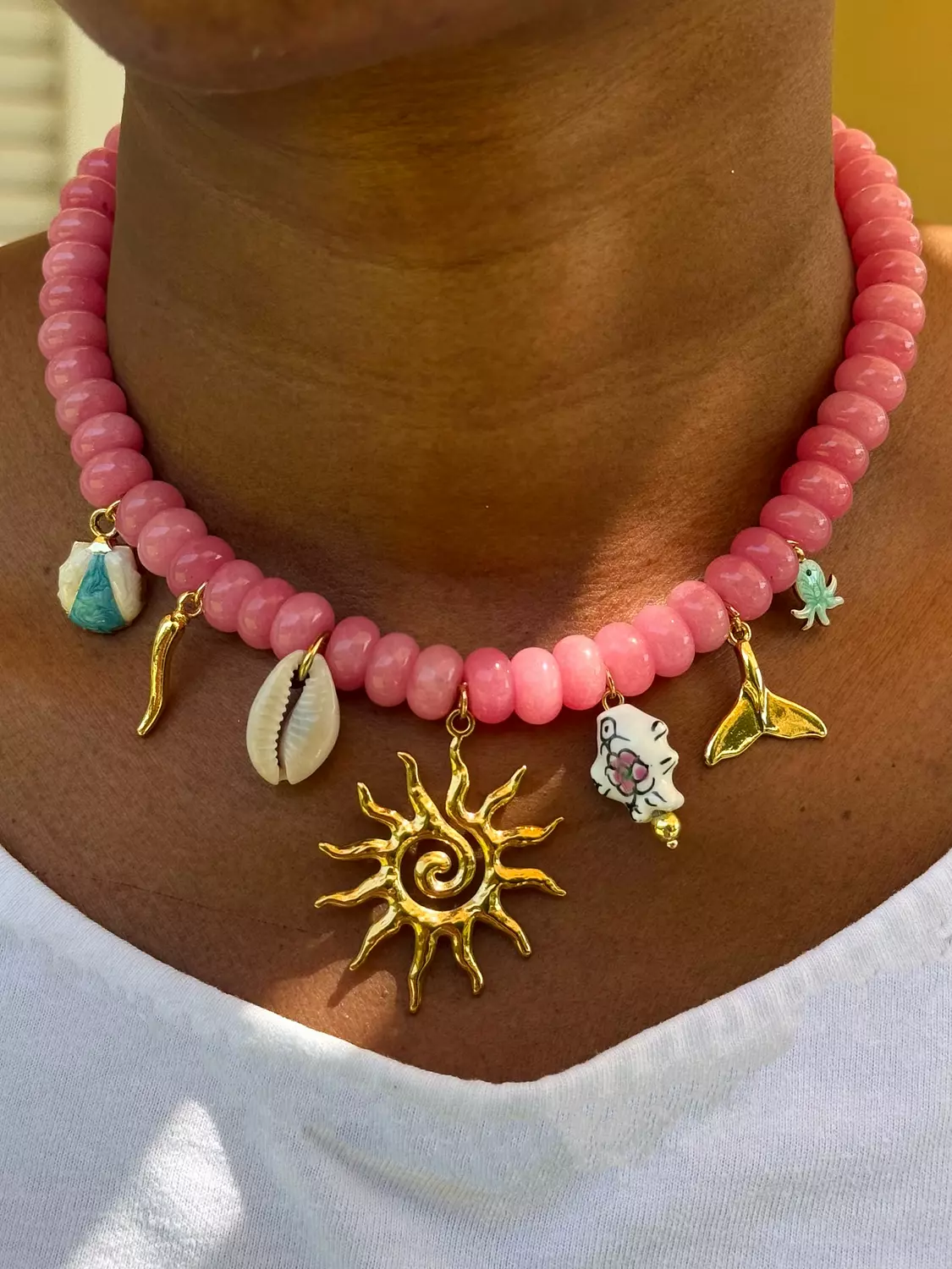 Sun shell Necklace  image
