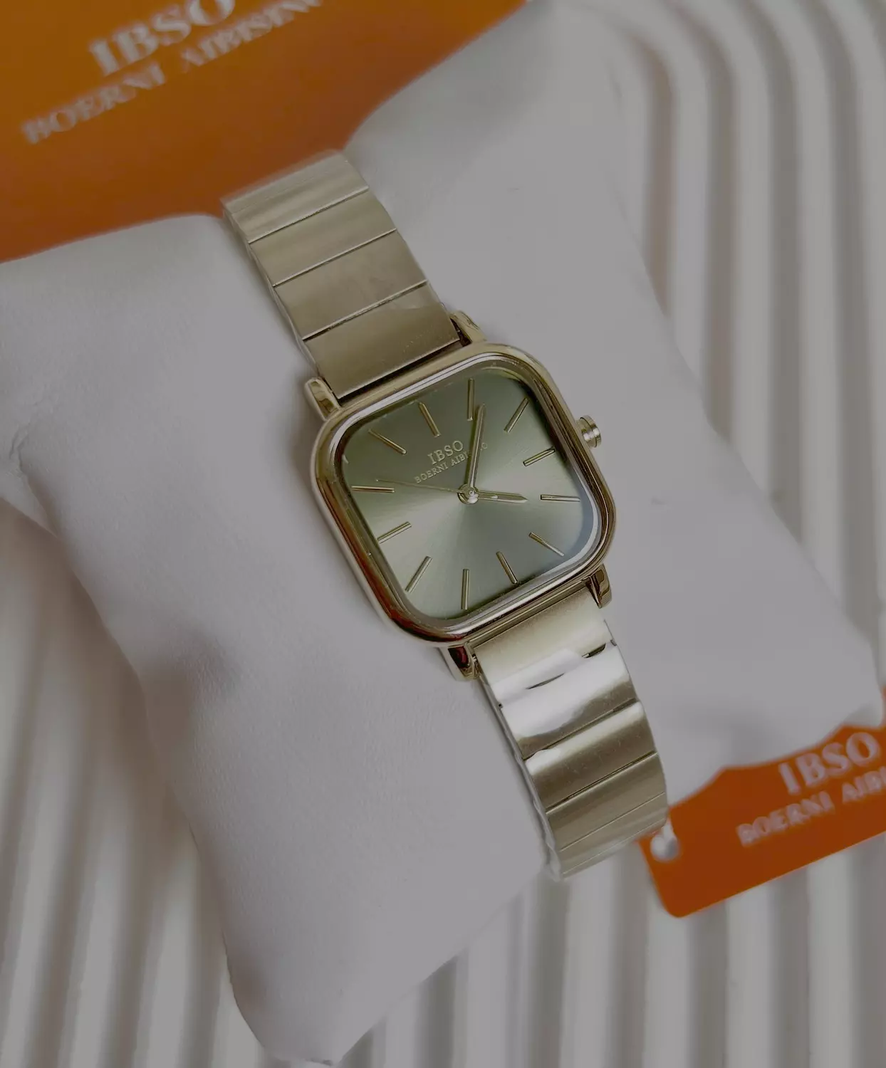 IBSO olive green women watch  image