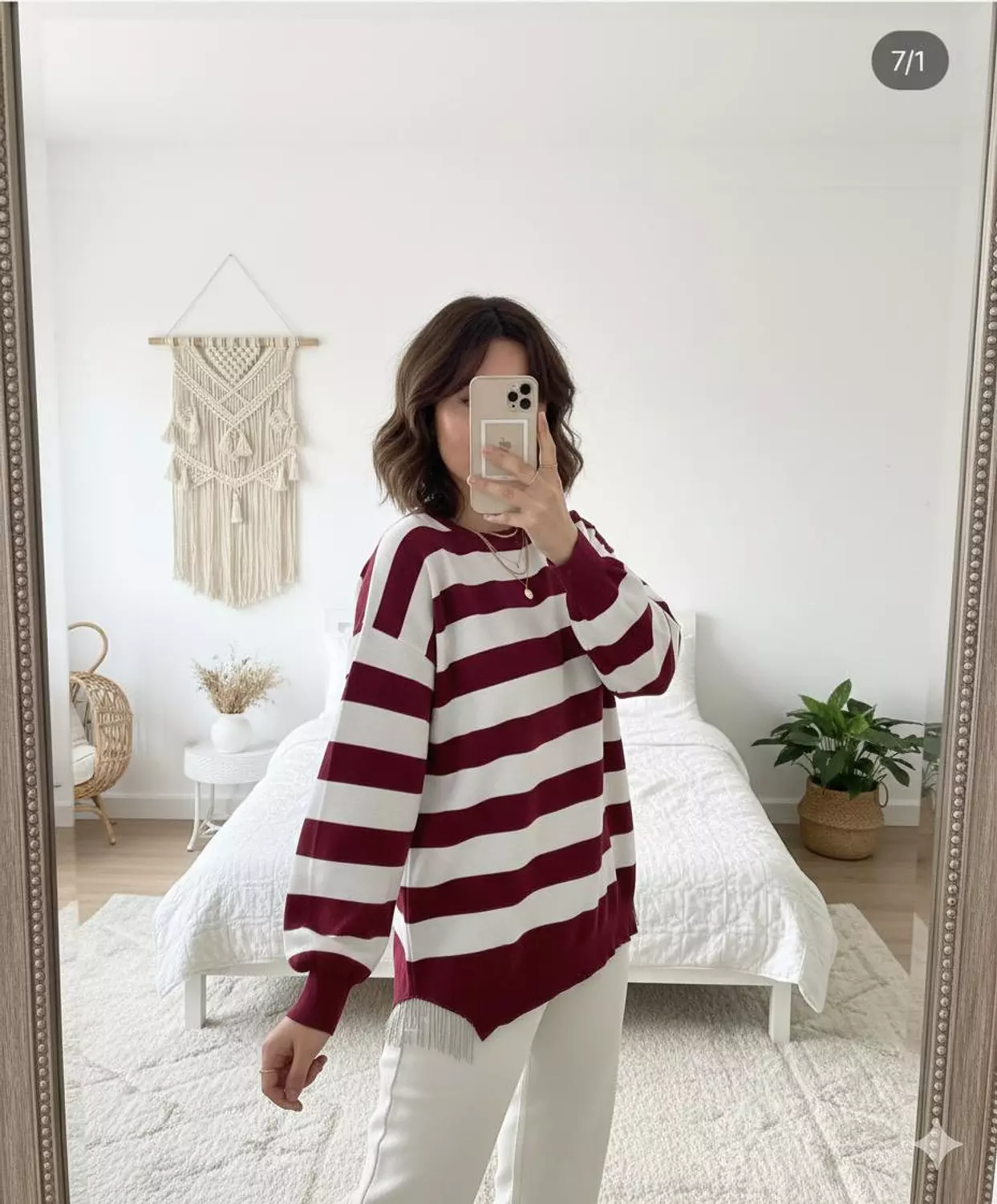 stripped pullover image