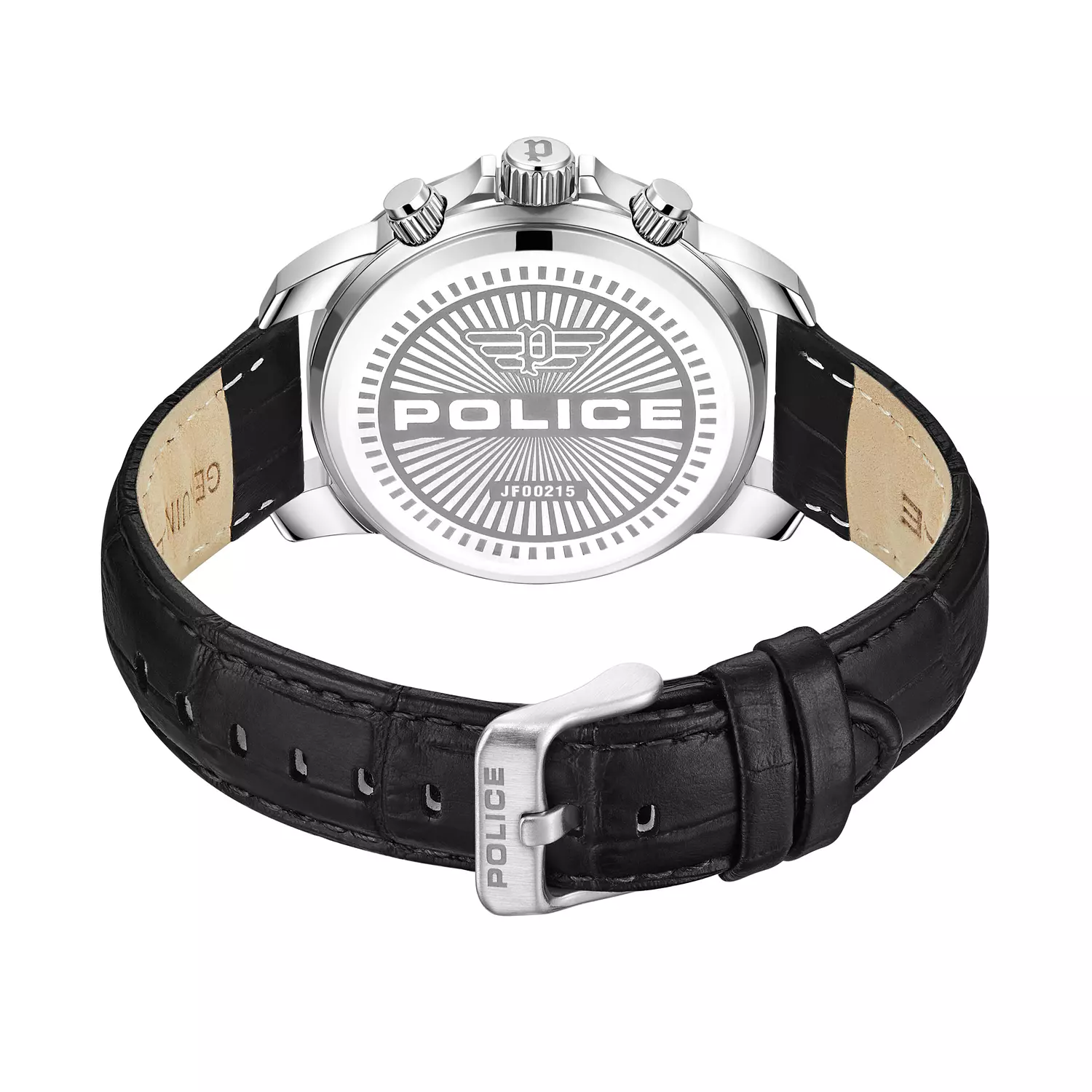 Police Mensor PEWJF0021503 Men's Chronograph Watch Dial and Black Strap 1