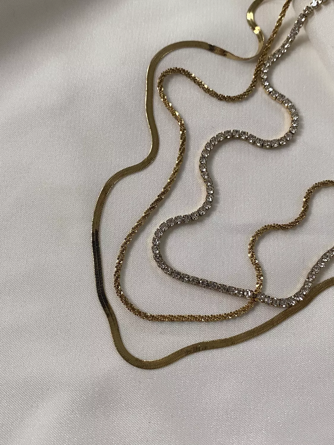 Layered Tennis Necklace 2