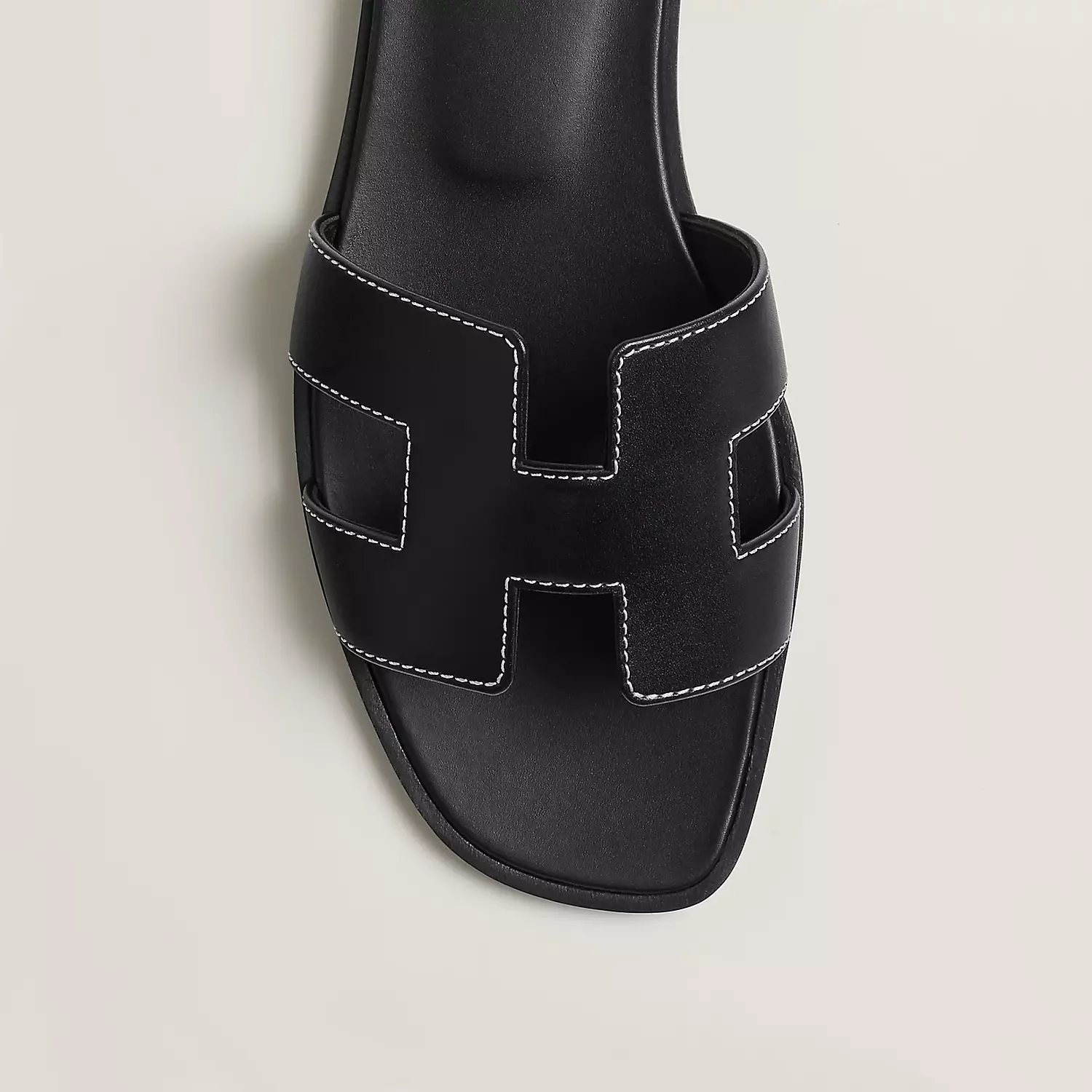 Hermes Oran Sandal Nior Box Calfskin Leather  2