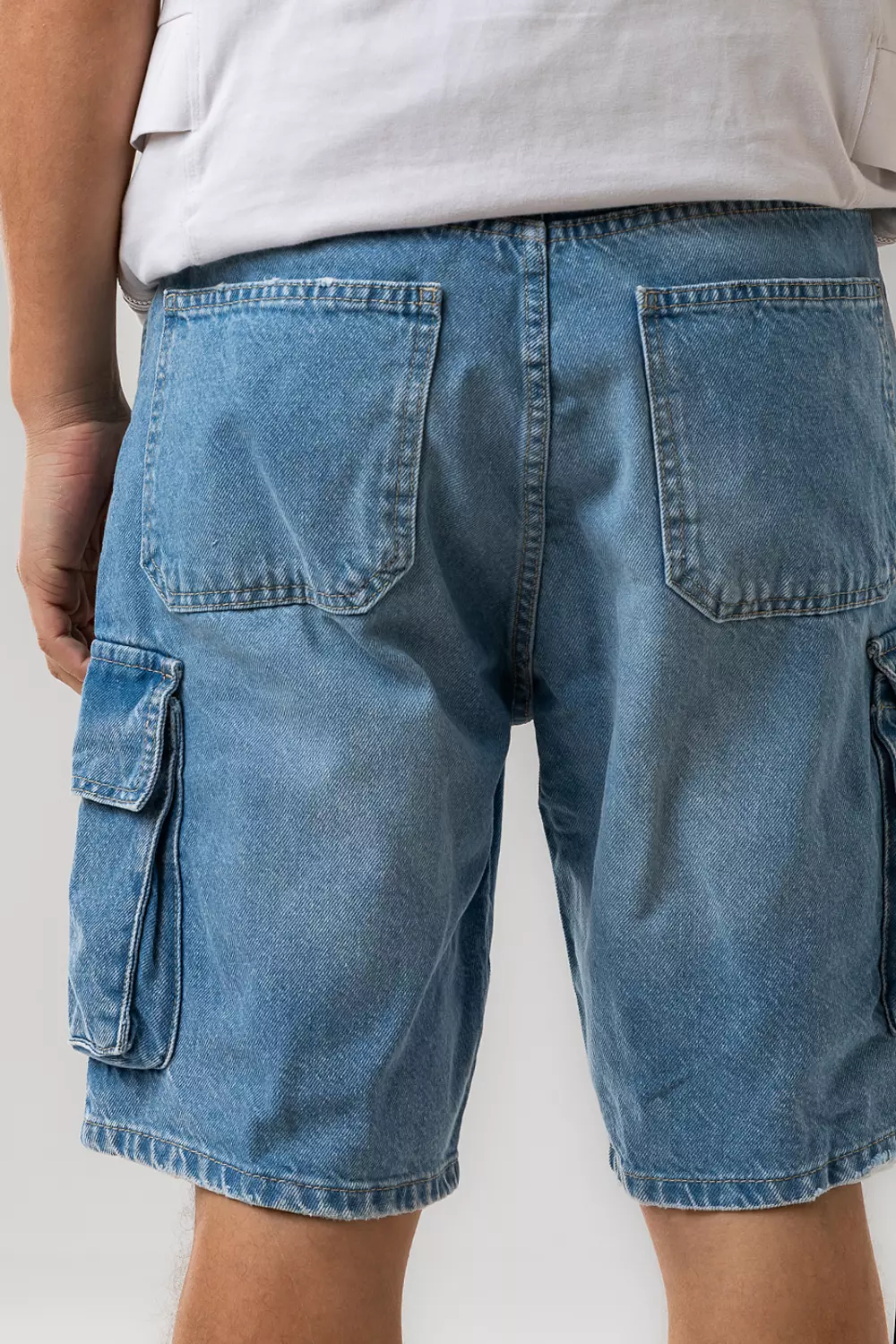 Cargo Denim Jeans Short 9