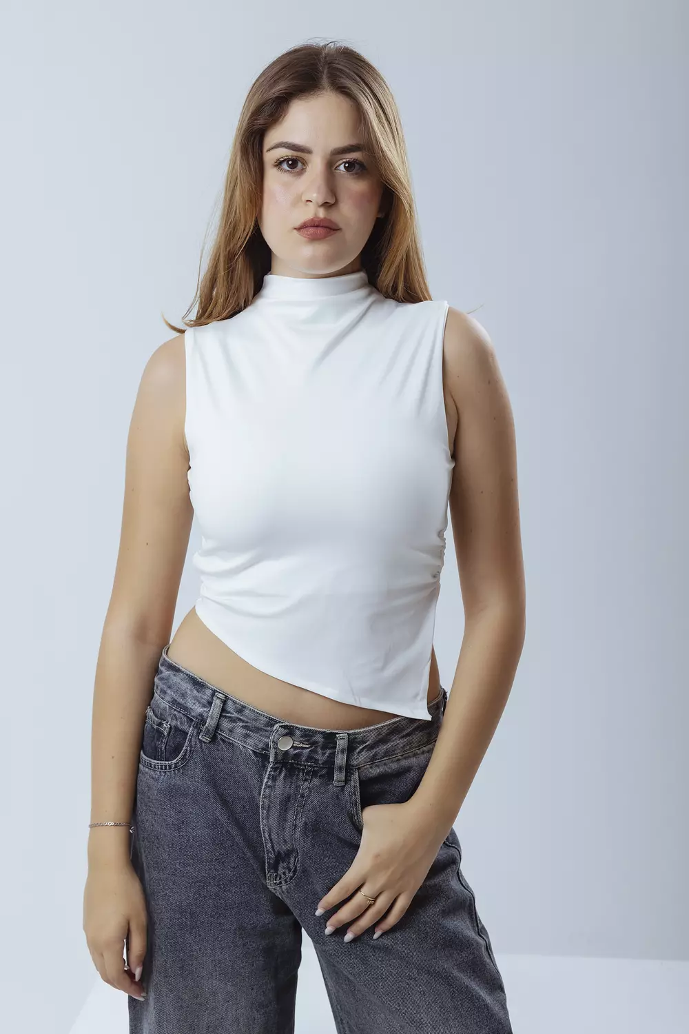 Mock Neck Top 4