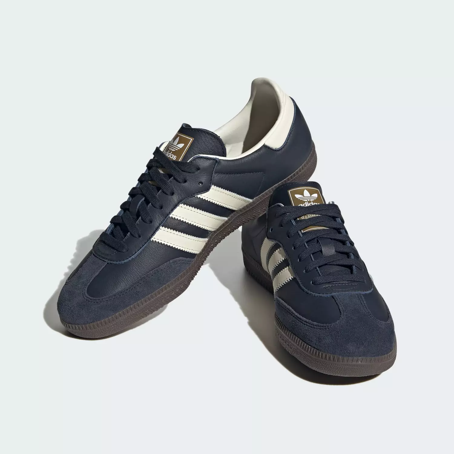 adidas Samba OG (Navy / White) 3