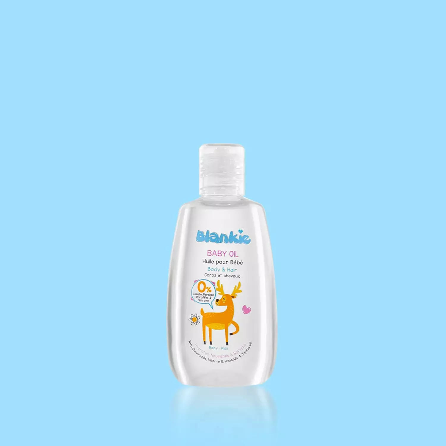 Balnkie Baby Oil for hair and body (2in1) - 100 ml image