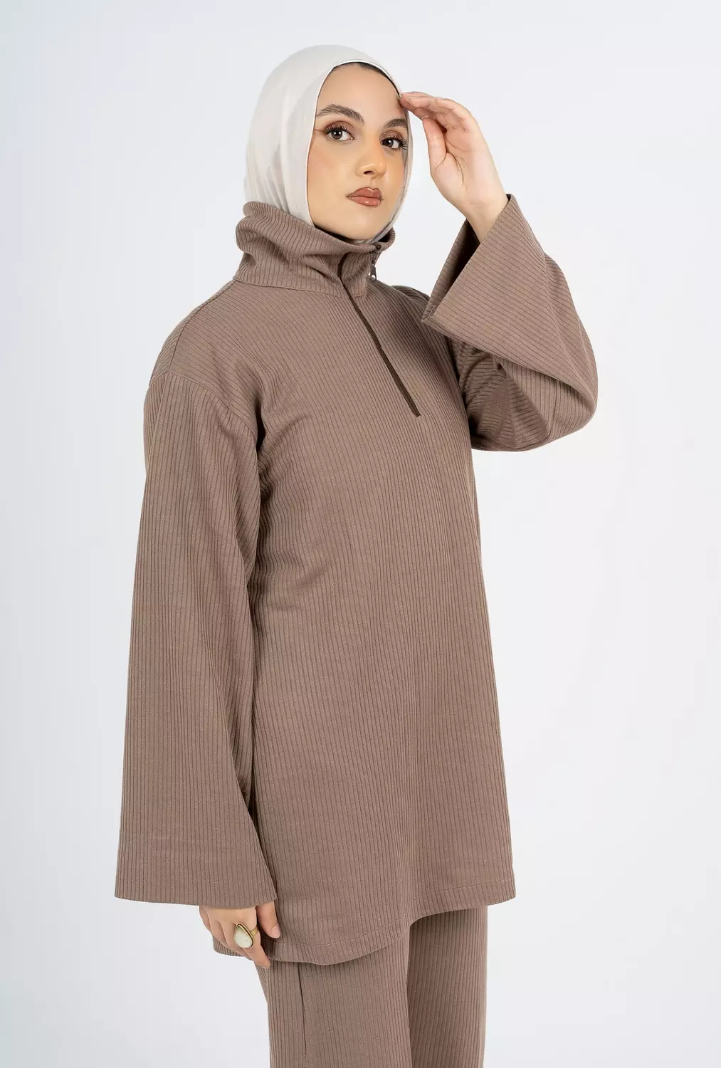 VEYA Set in Skinny latte  hover image