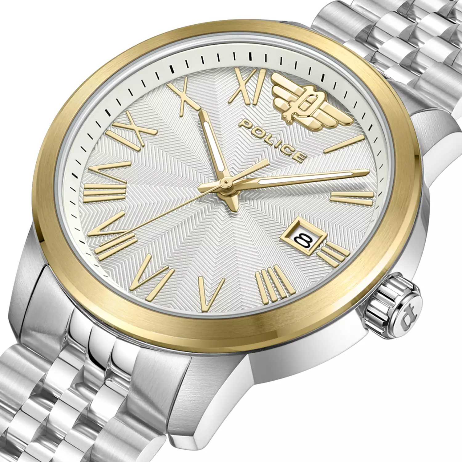 Police PEWJH0021340 Raho Gents Analog Watch With Stainless Steel Bracelet 41mm 2