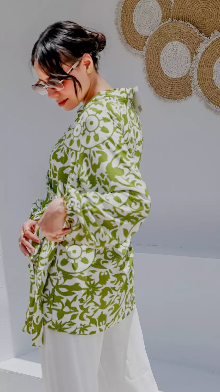 Flora Wrap Blouse 2