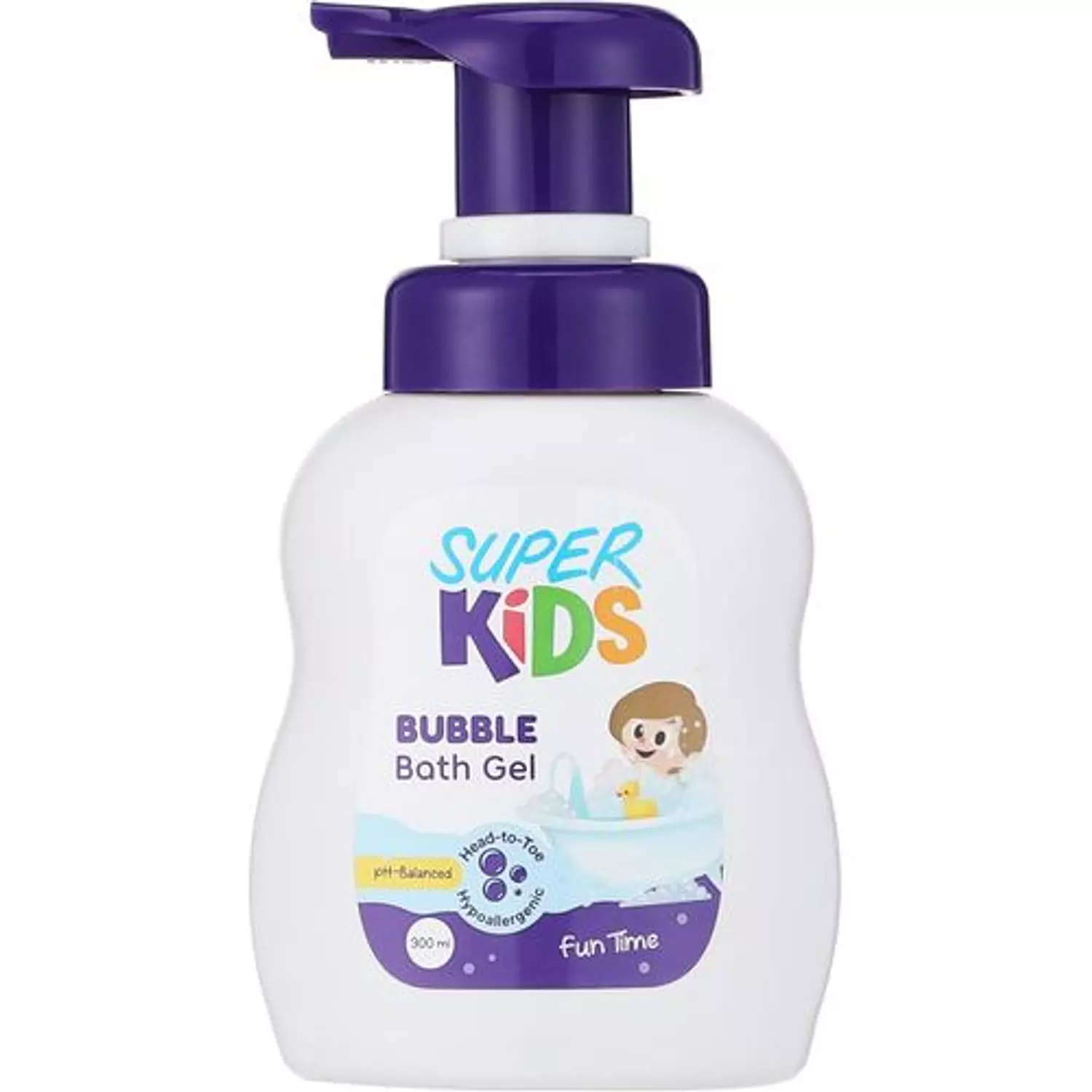 SUPERKIDS BUBBLE BATH GEL 300ML image