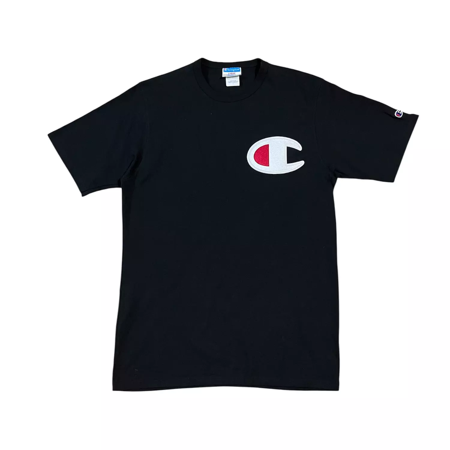 Vtg Champion Big logo Tee image