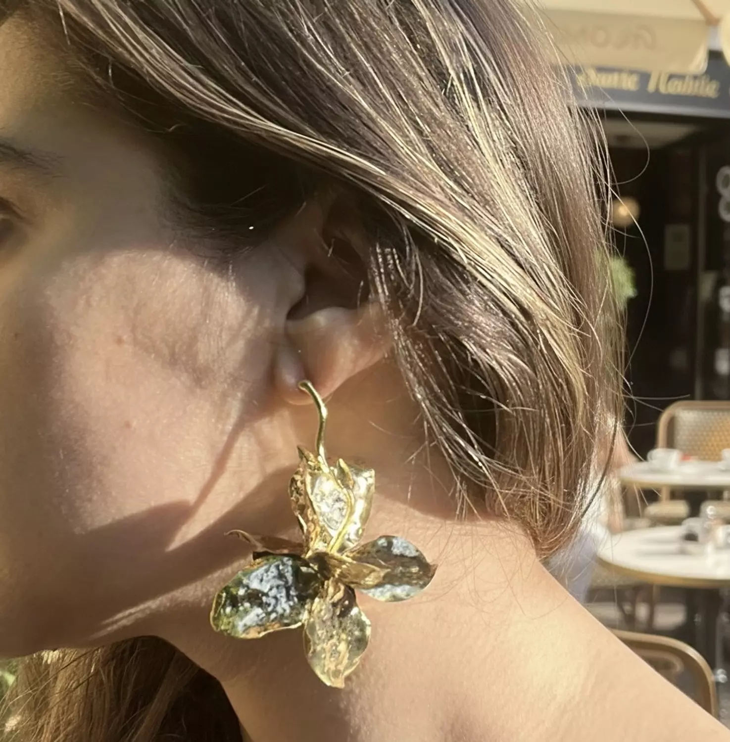 “ She’s the moment “ Earrings  image