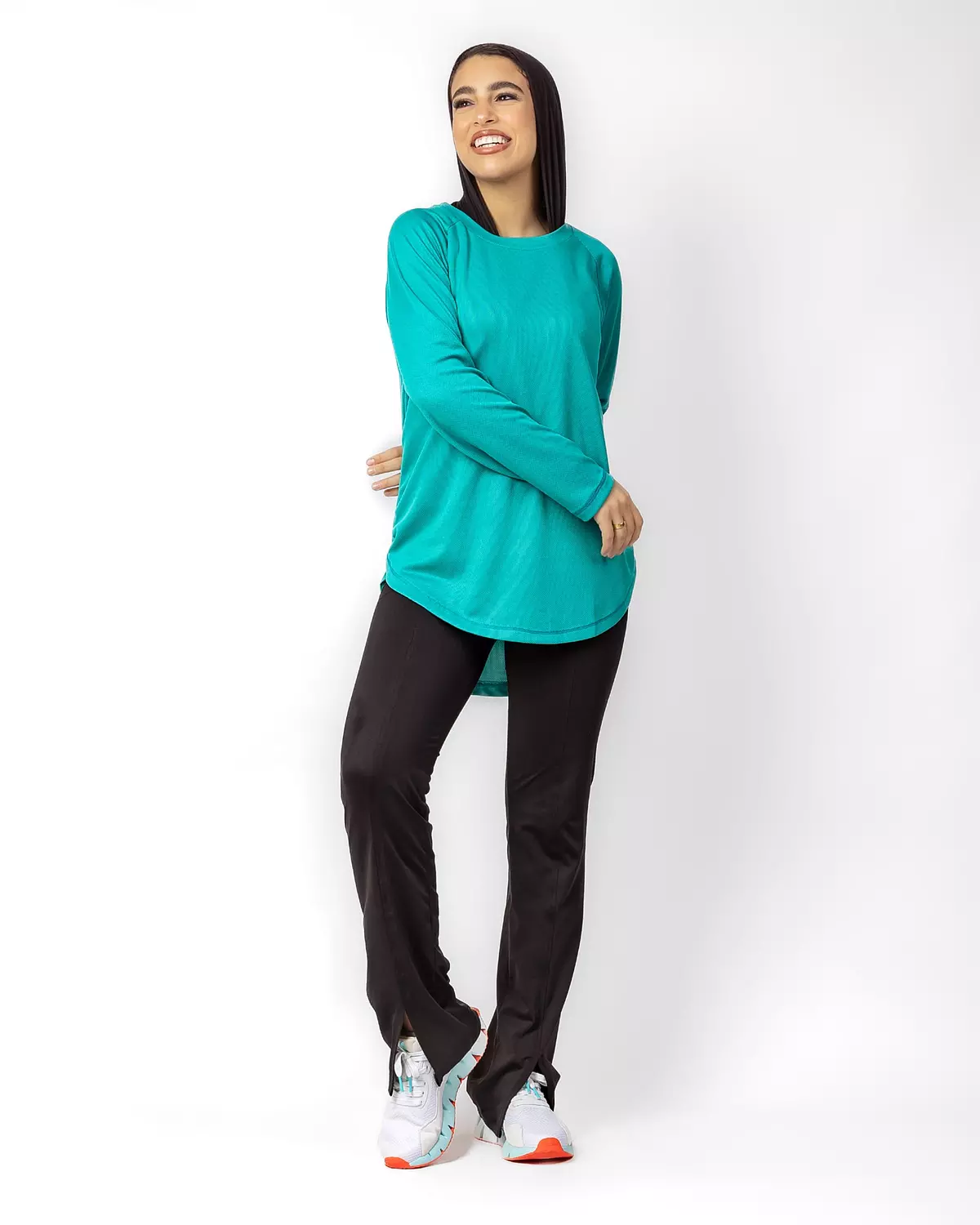 Black split pants  3