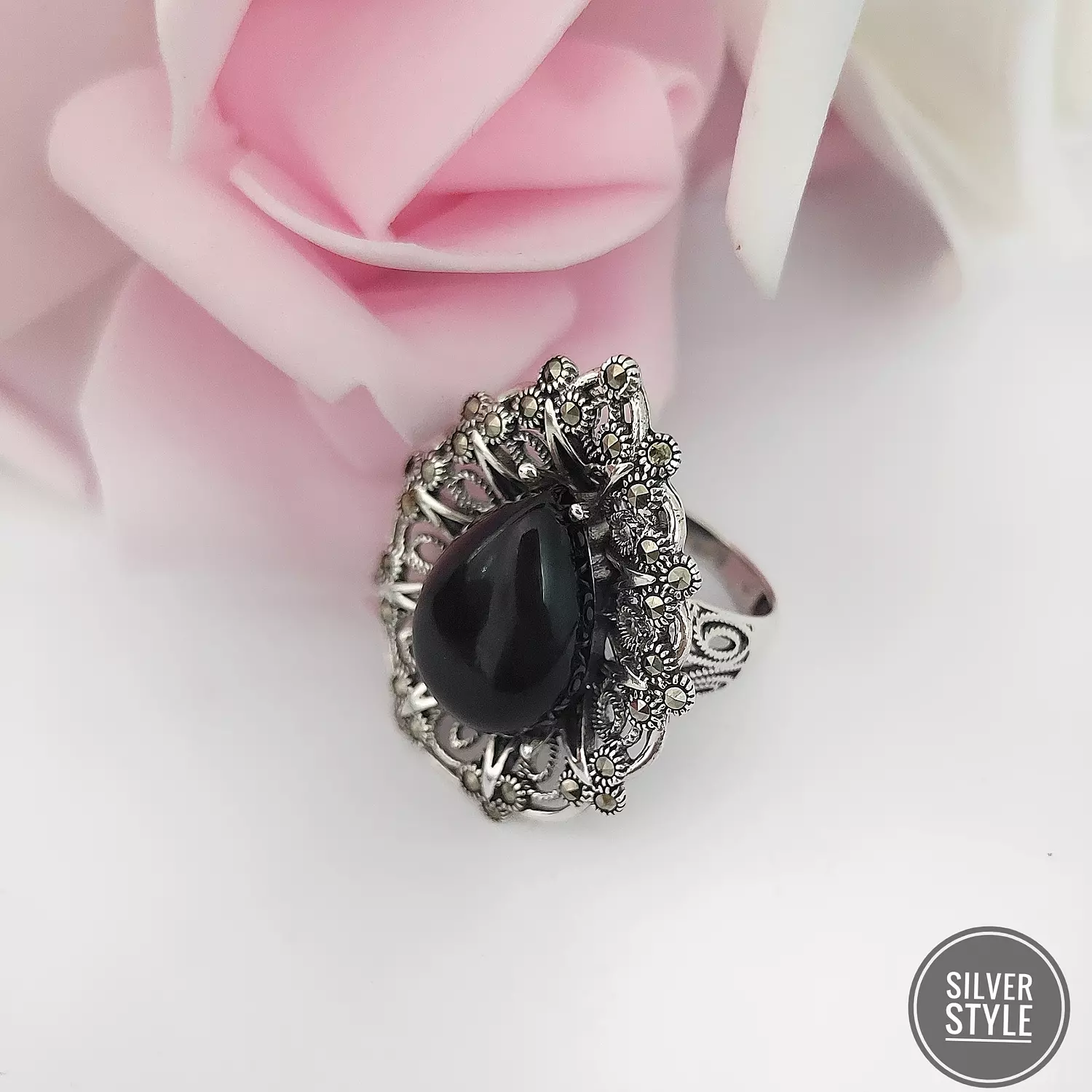 Black Onyx Ring  2