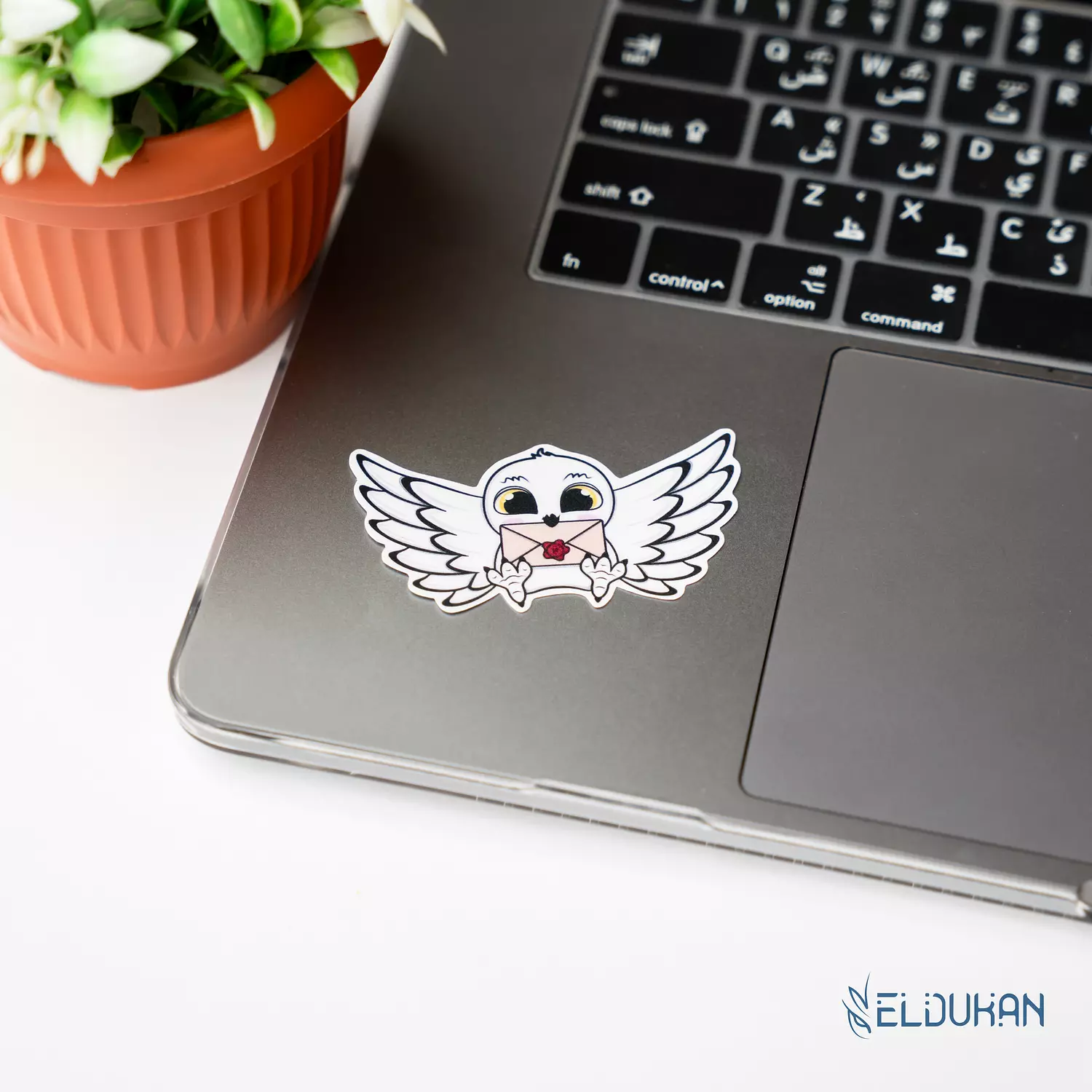 white owl sticker image