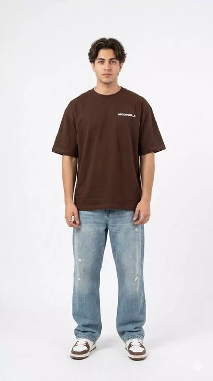 102 BROWN PIXEL T-SHIRT 3