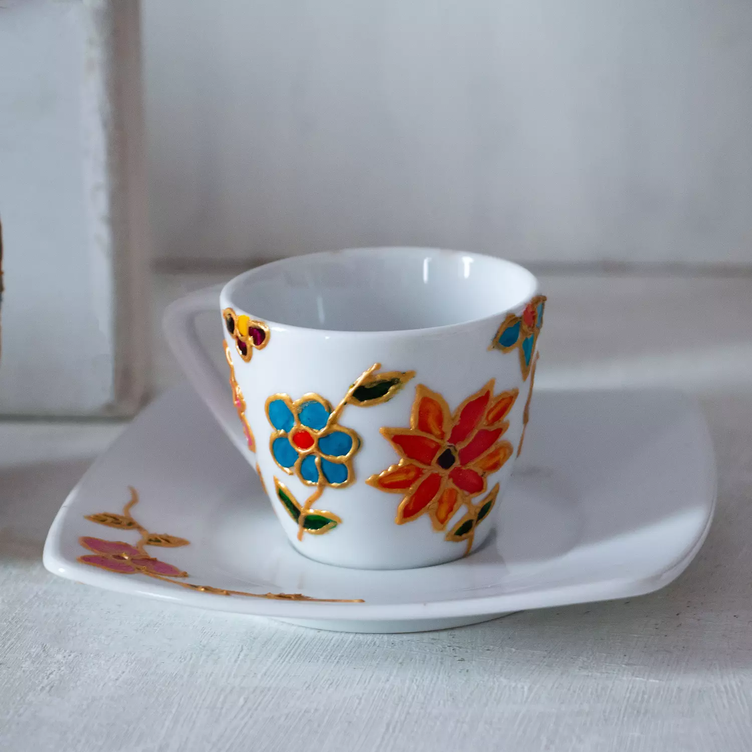 Blossom Breeze Coffee Cup 2