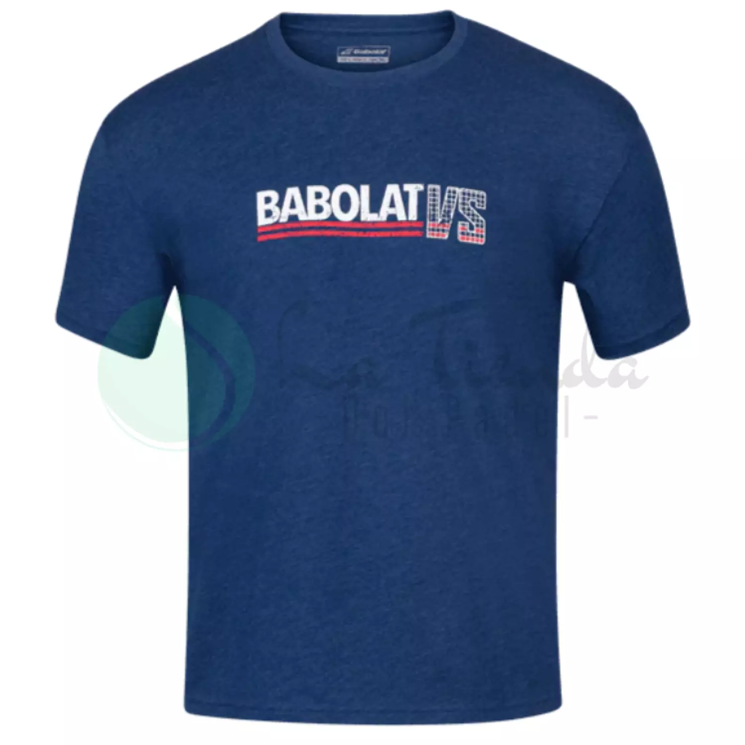 Babolat Exercise Vintage Tee Men - Navy Blue T-Shirt image