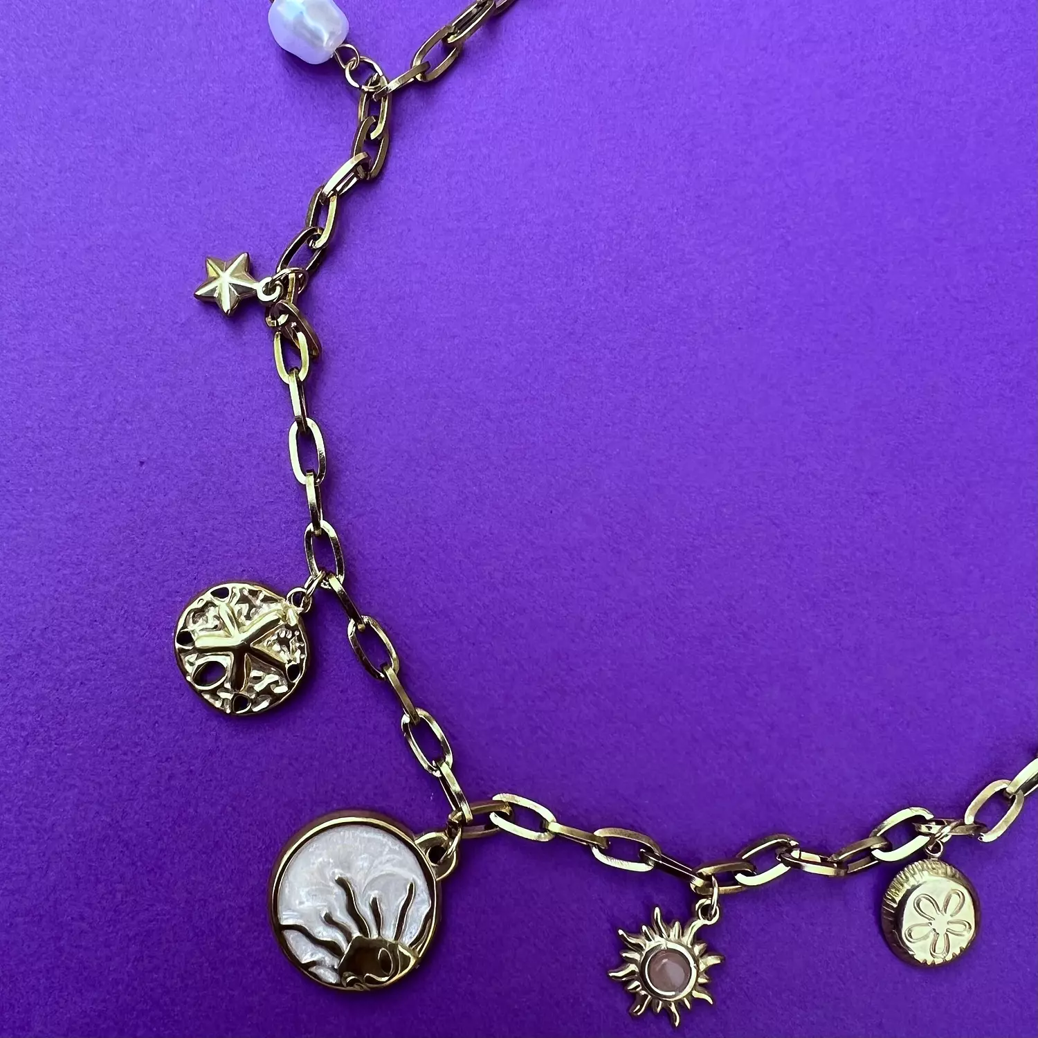 Summer time Charm Necklace  hover image
