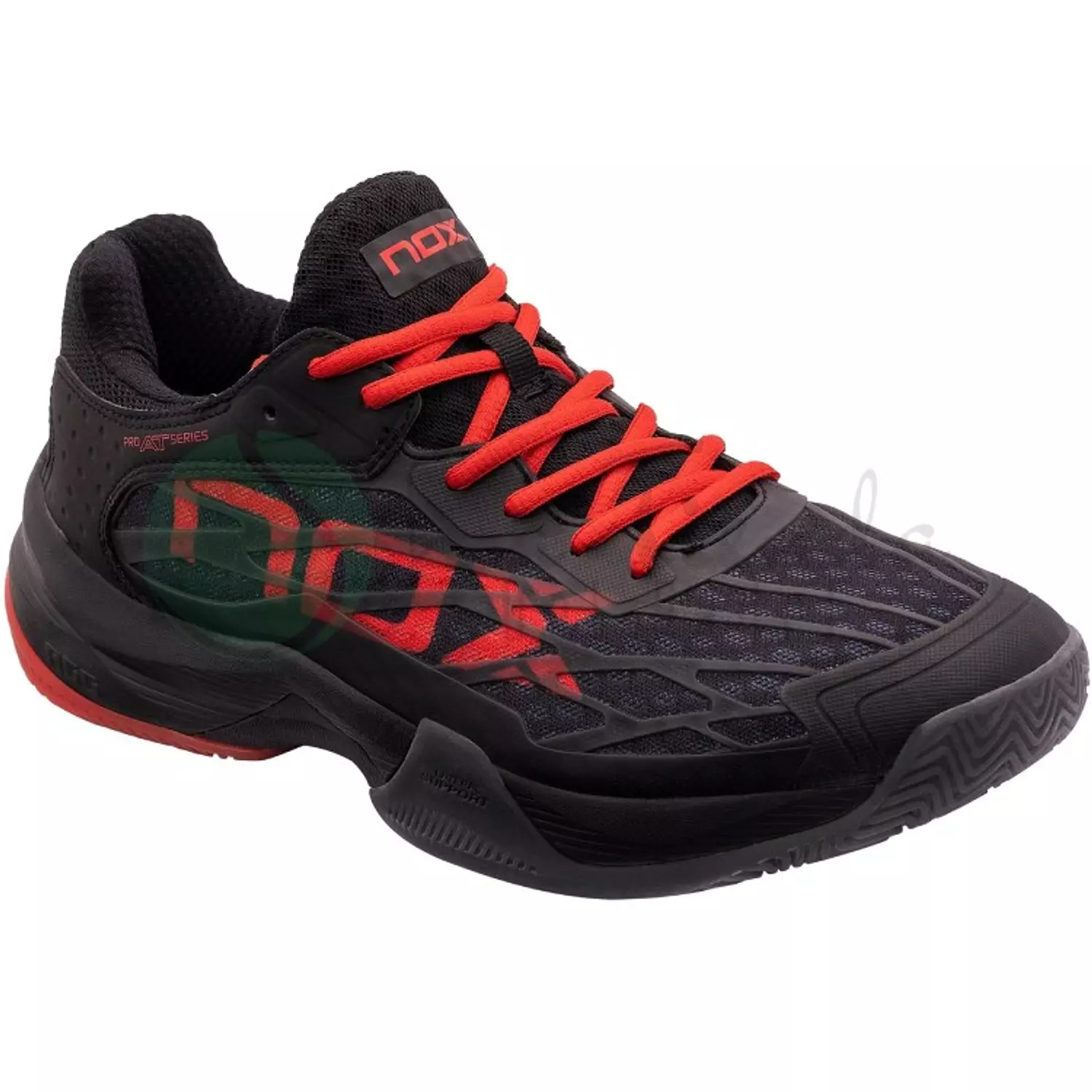Nox AT10 Lux Shoes Black/Red 2025 image