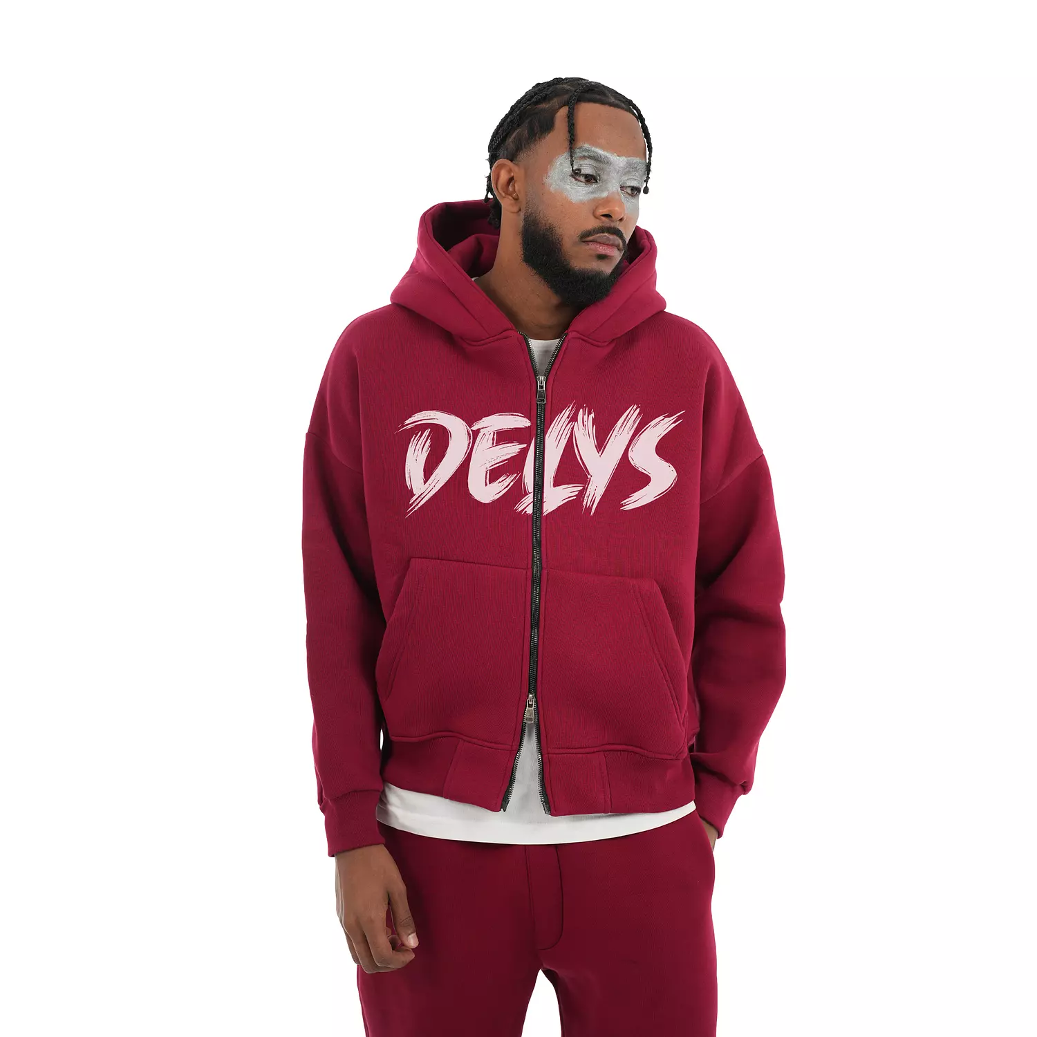  W4 2zippers DELYS Brush Strike hoodie  5