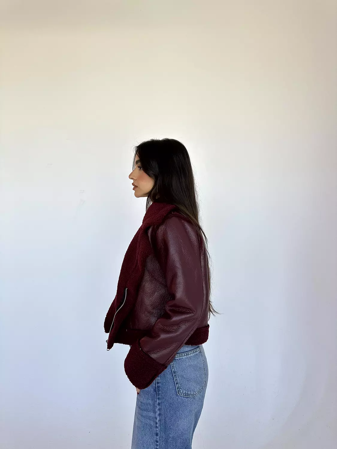 Teddy Leather Jacket 5