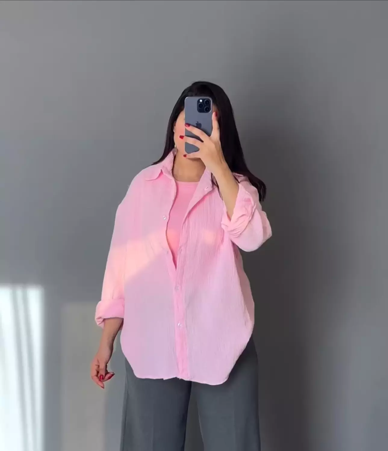 Crinkle Chemise image