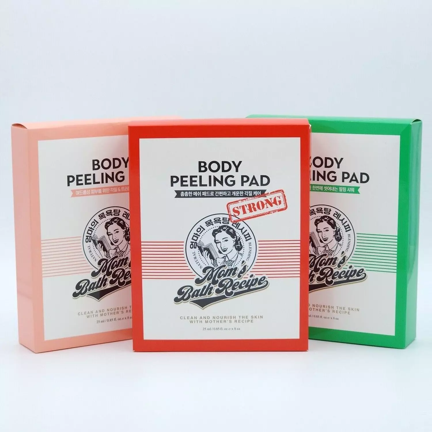 Moms Bath Recipe Body Peeling Pad TROUBLE CARE (1 sheet) image