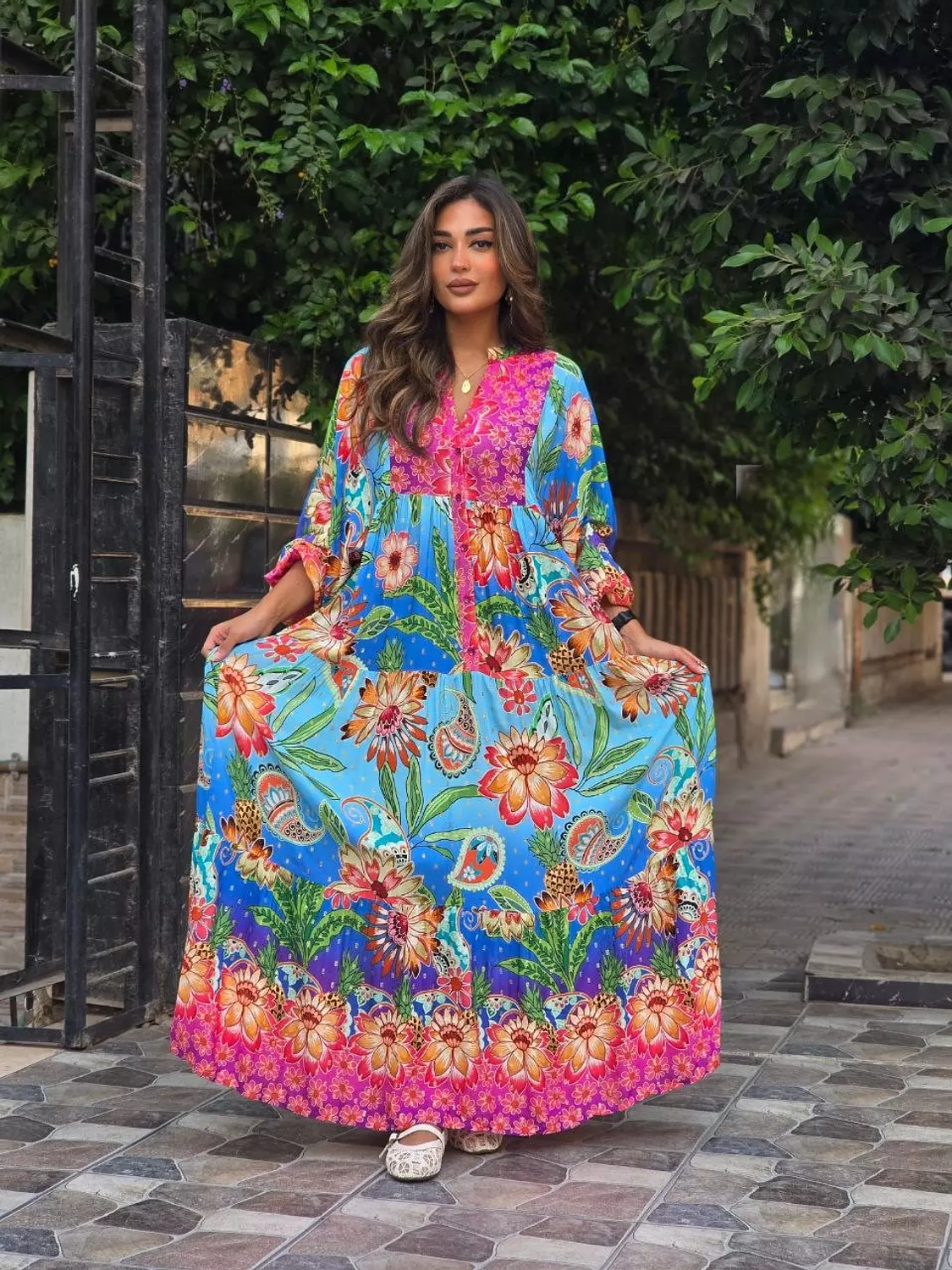 Floral dress 4